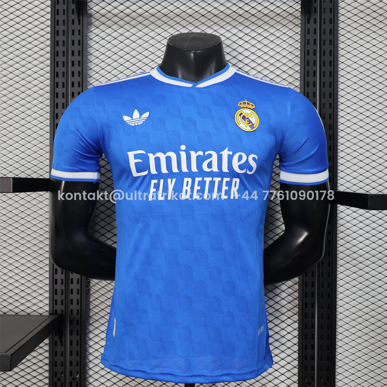 UltraTrikot-Real Madrid 25-26 Third Blue Jersey - Player Version