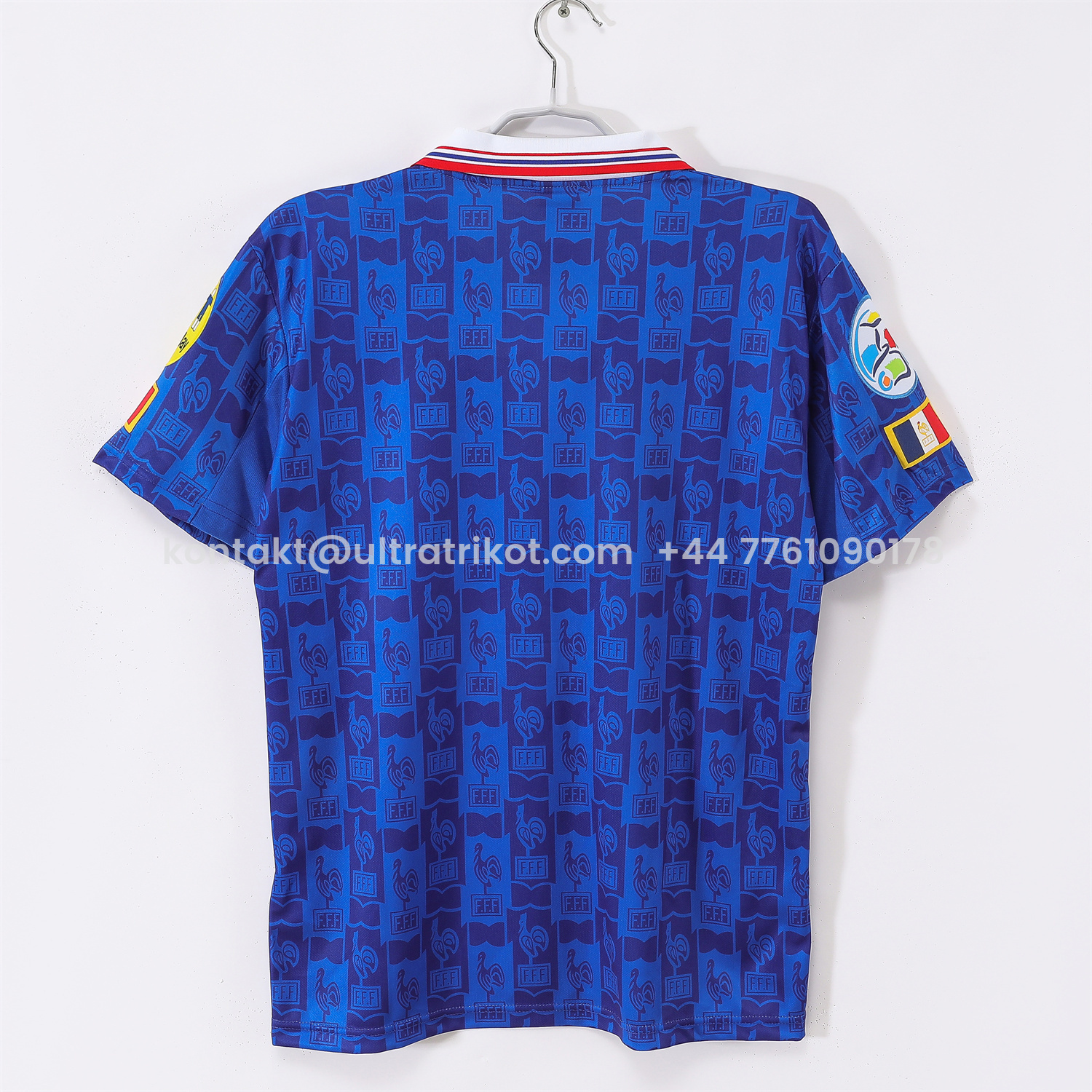 UltraTrikot-Retro France 1996 Home Jersey