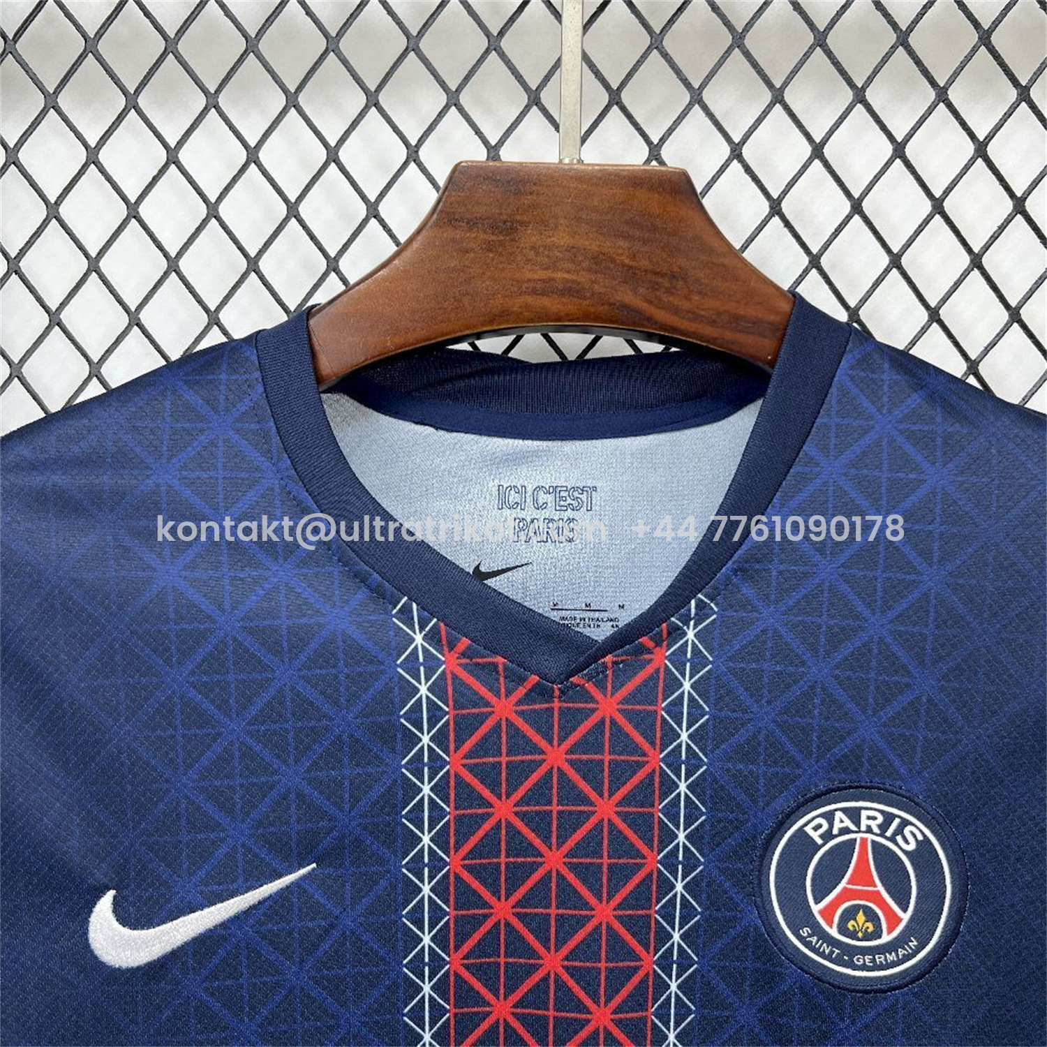 UltraTrikot-Paris Saint-Germain PSG 25-26 Home Long Sleeves Jersey - Fans Version