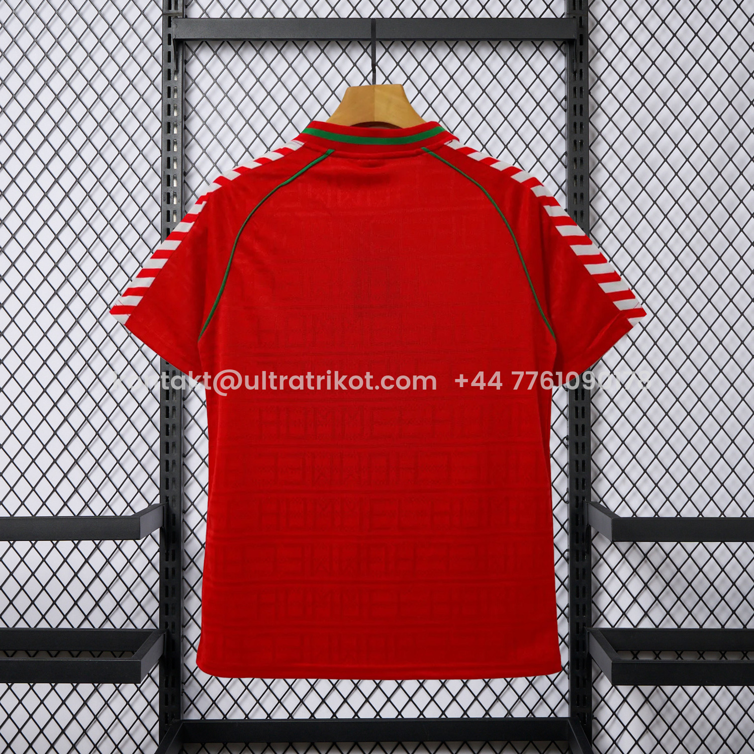 UltraTrikot-Retro Wimbledon 1988-89 Away Red Jersey