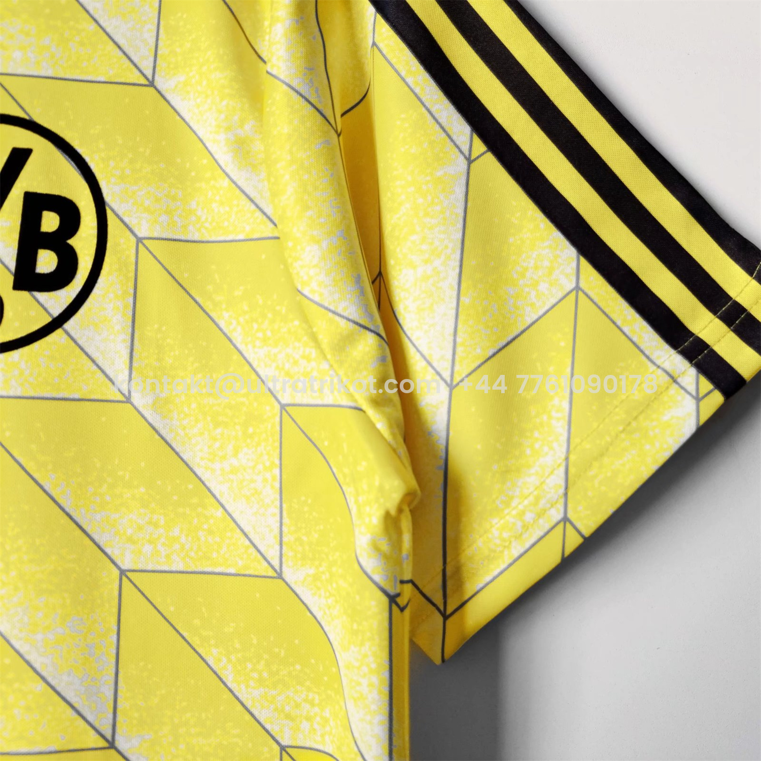 UltraTrikot-Retro Dortmund 1988-89 Home Jersey