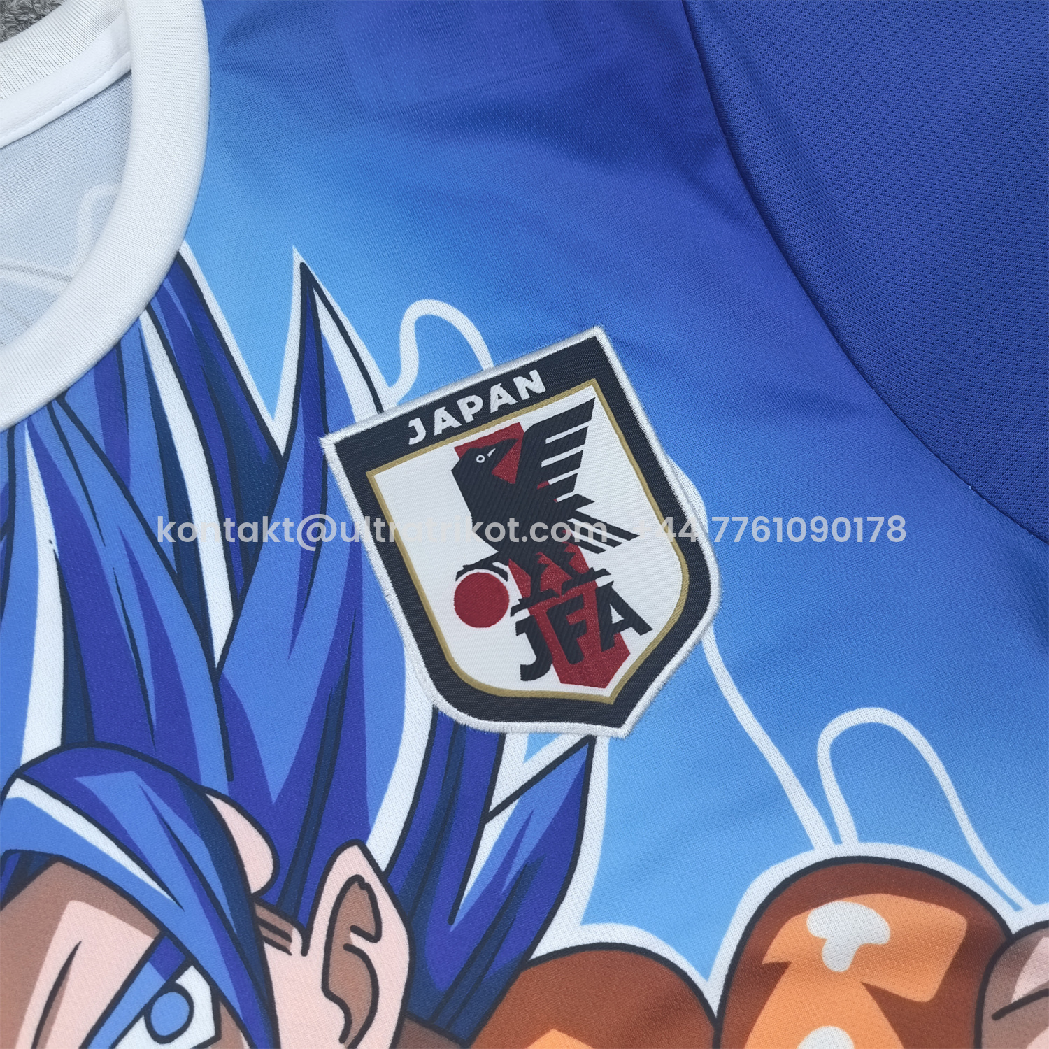 UltraTrikot-Japan 25-26 Vegeta Super Saiyan Blue Jersey - Fans Version