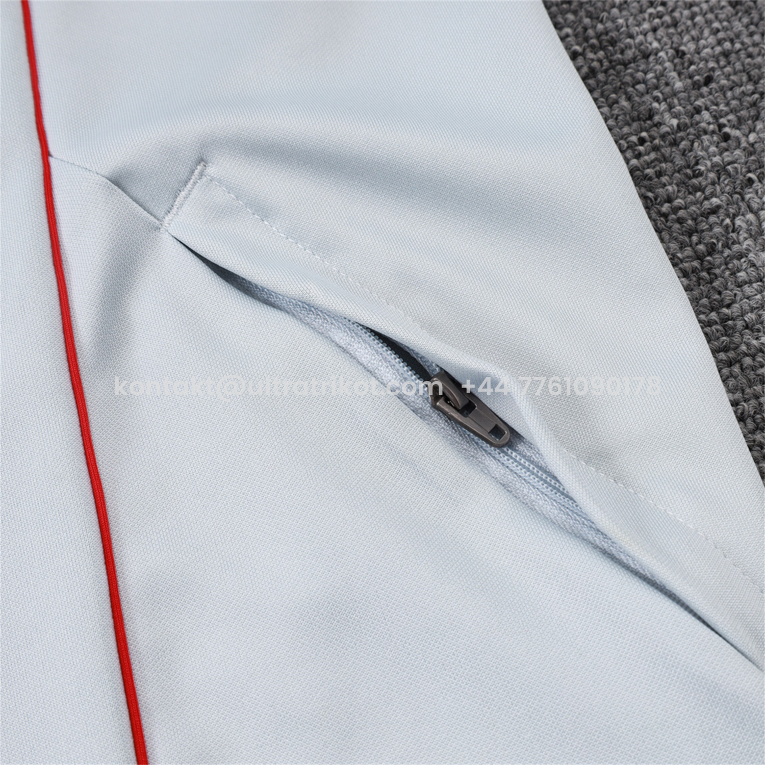 UltraTrikot-Bayern Munich 25-26 Jacket Training Tracksuit - Grey Throwback Jackets & Pants