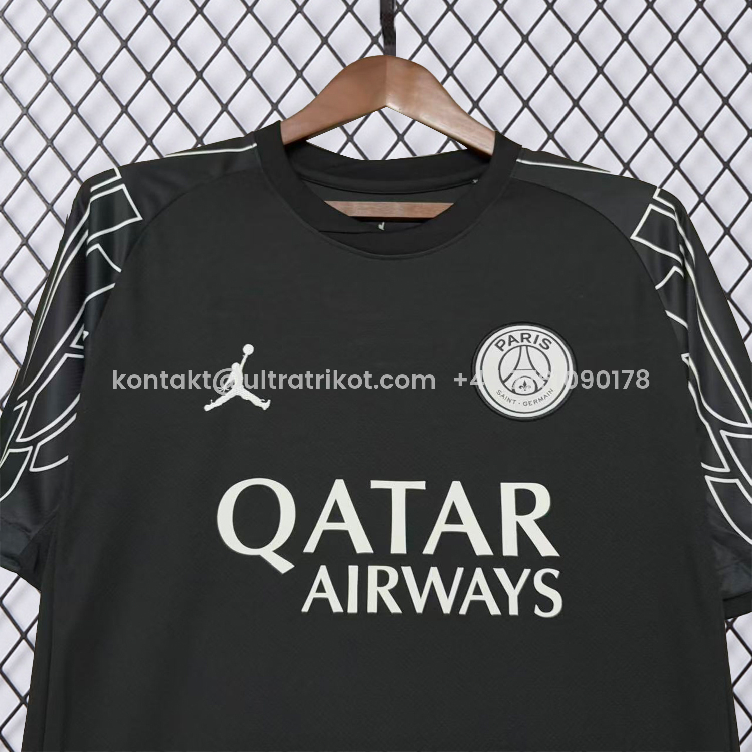 UltraTrikot-Paris Saint-Germain PSG 25-26 JD Black Special Jersey - Fans Version