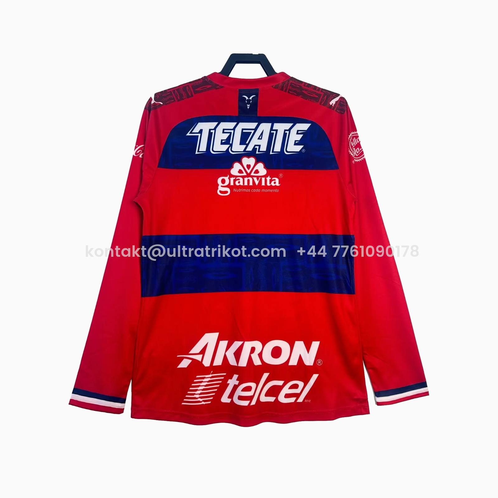 UltraTrikot-Retro Chivas de Guadalajara 2019-20 Away Long Sleeves Jersey