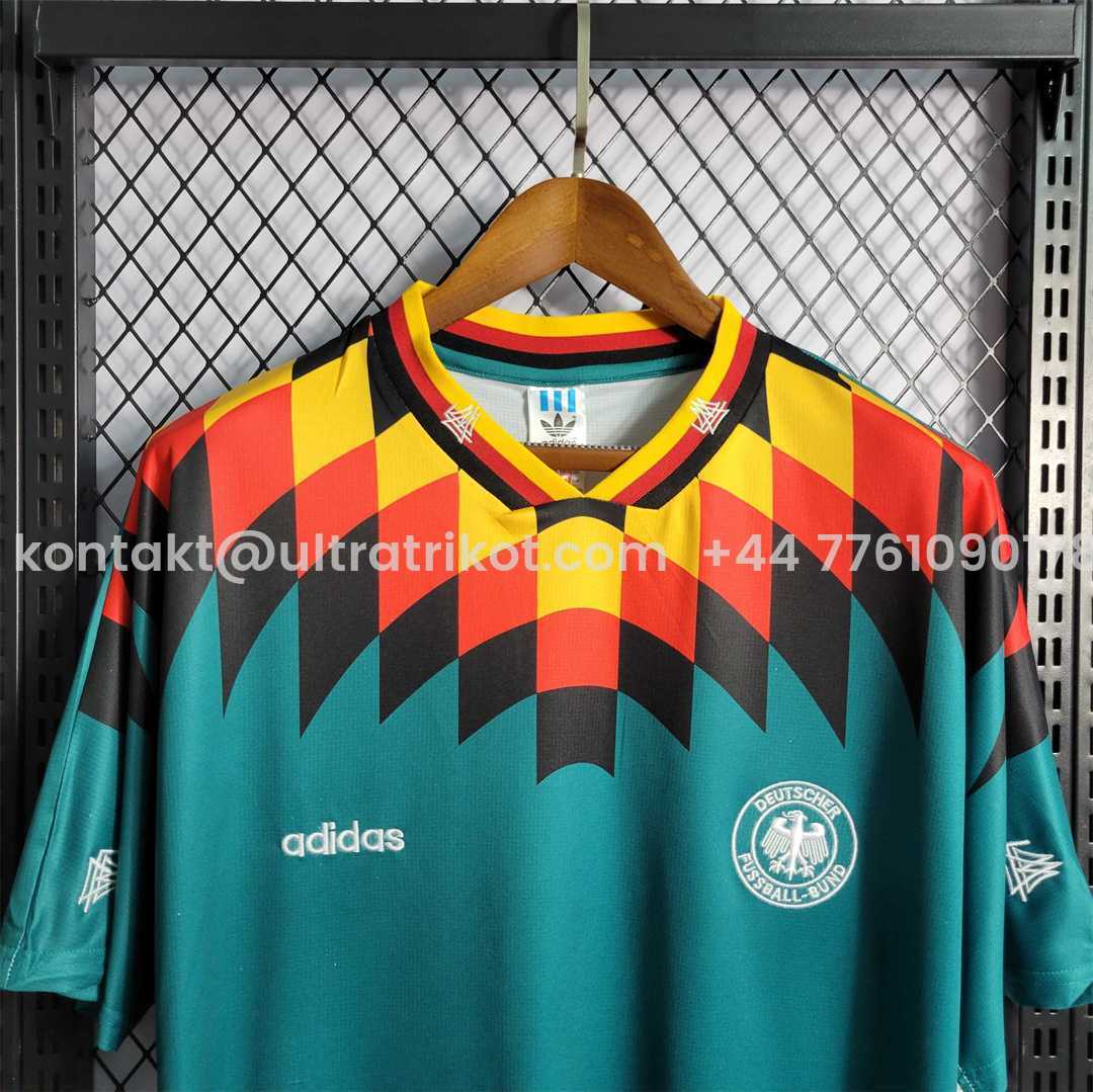 UltraTrikot-Retro Germany 1994 Away Stadium Jersey