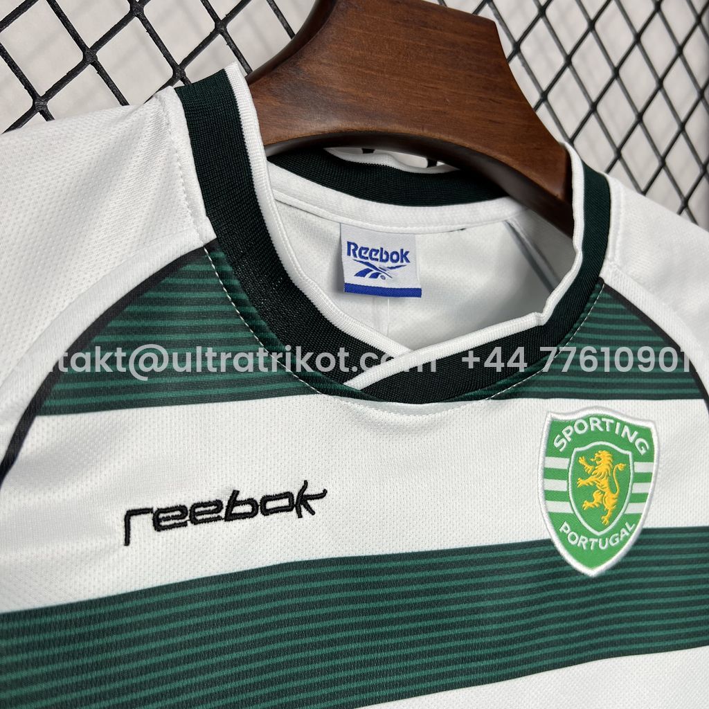 UltraTrikot-Retro Sporting CP 2001-03 Home Stadium Kids Kit