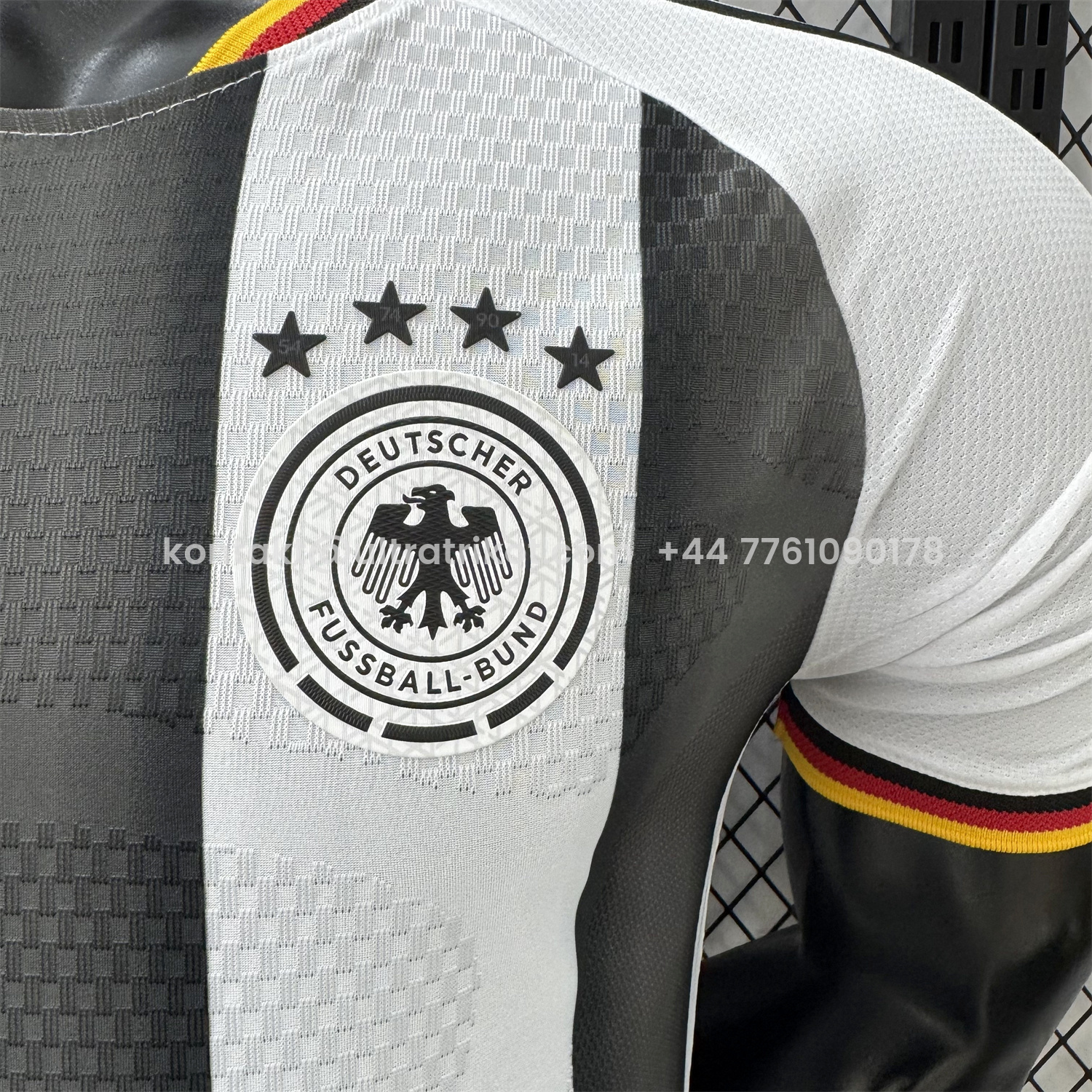UltraTrikot-Germany 2026 Black And White Special Jersey - Player Version