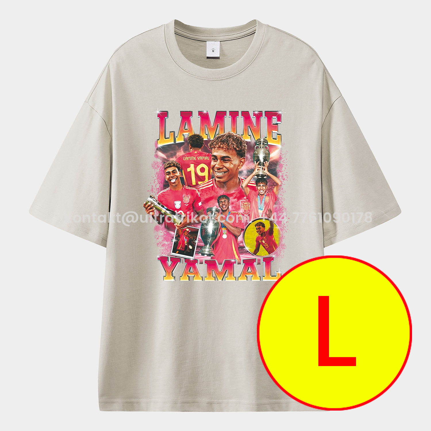 UltraTrikot-LAMINE YAMAL - Barcelona No. 10 Legend Continues 2025 Unisex Pure Cotton T-shirt