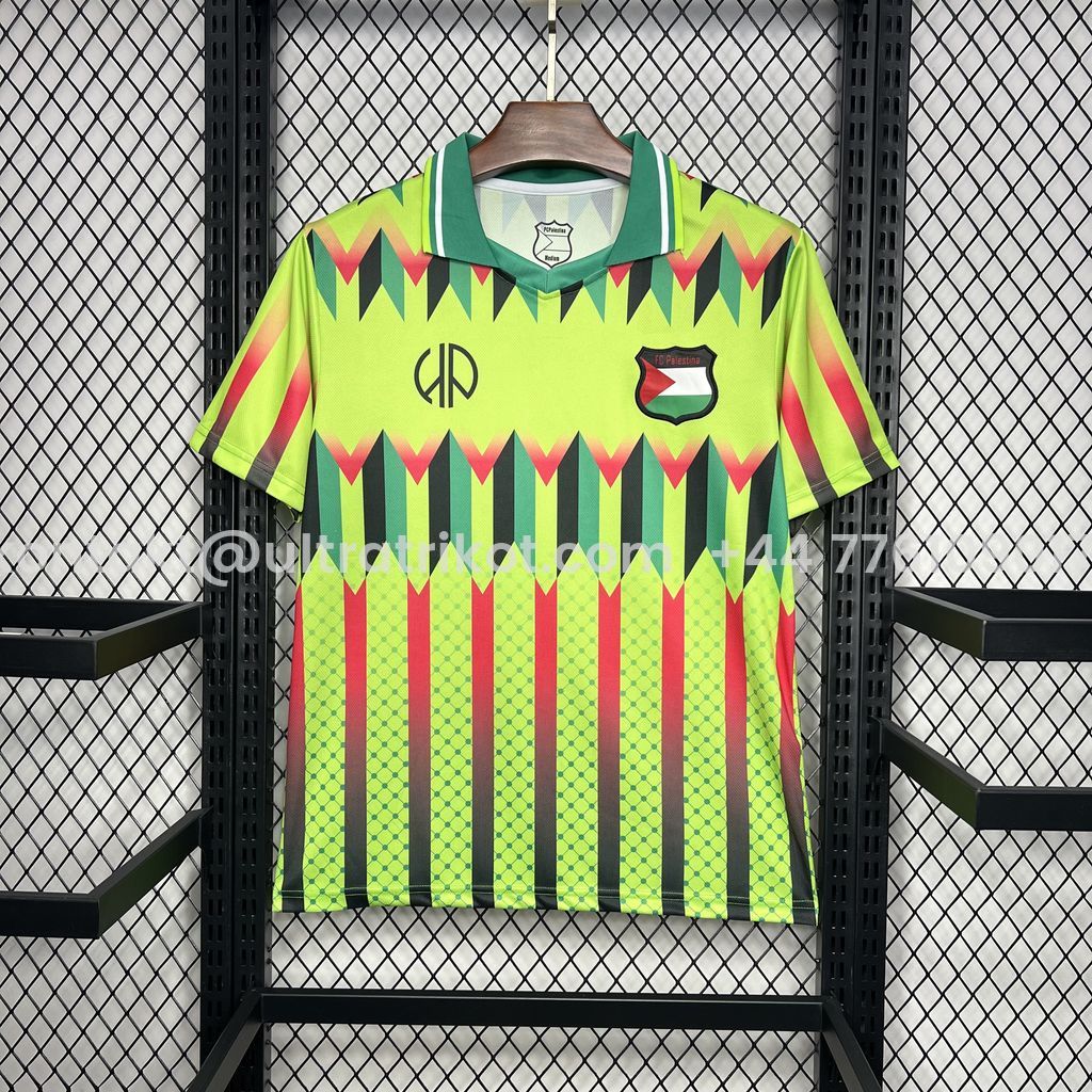 UltraTrikot-Retro Club Deportivo Palestino X Hypepeace Green Throwback Jersey