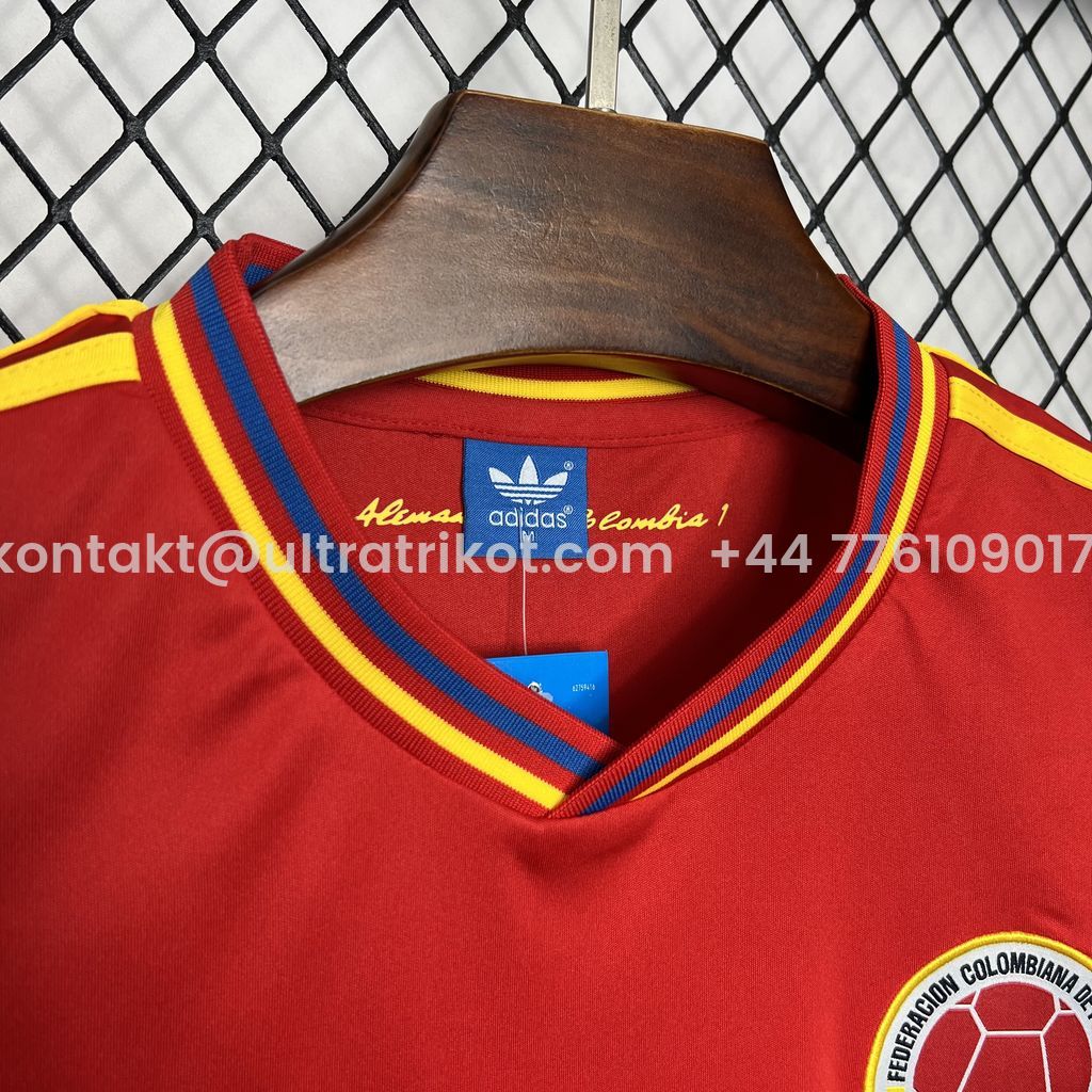 UltraTrikot-Retro Colombia 1990 Away Jersey