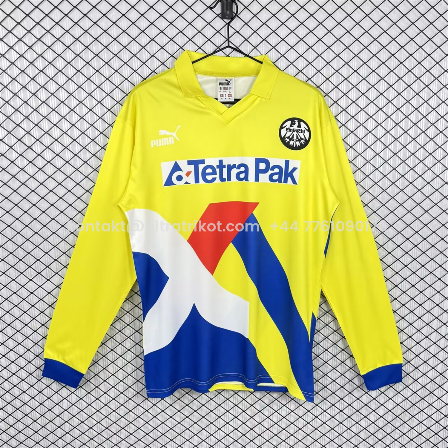 UltraTrikot-Retro Frankfurt 1993-95 Away Long Sleeves Jersey