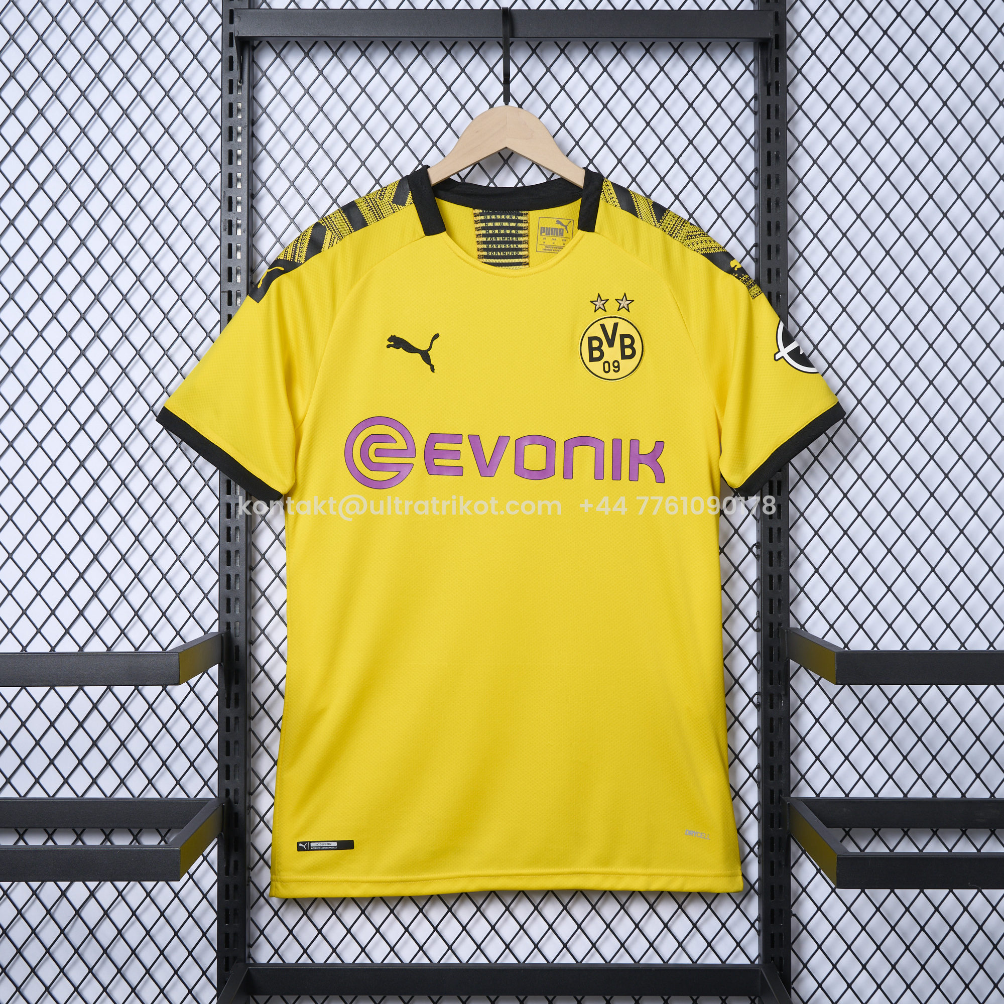 UltraTrikot-Retro Dortmund 2019-20 Home Stadium Jersey