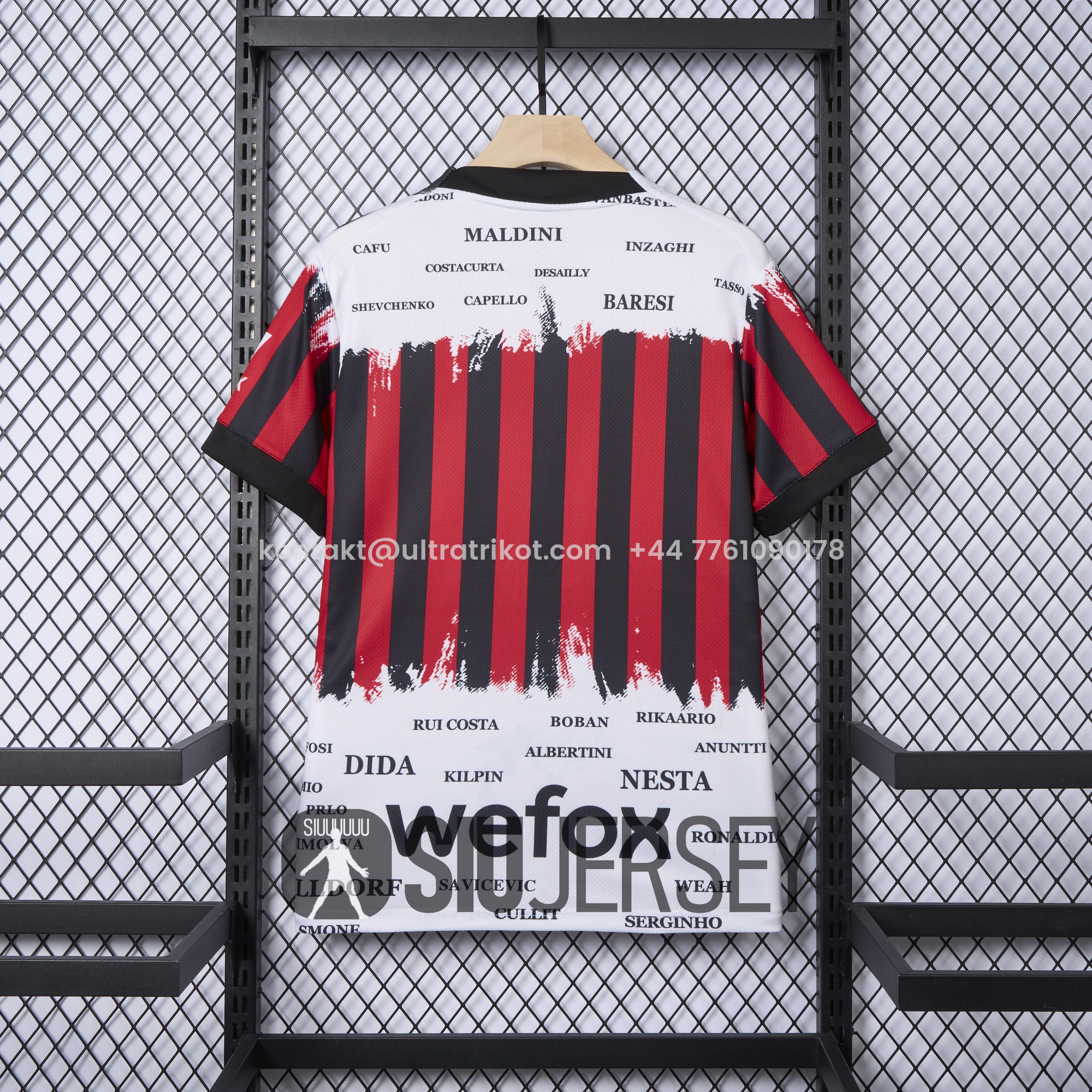 UltraTrikot-Retro AC Milan 22-23 Legendary Stars Special Edition Jersey - Fans Version