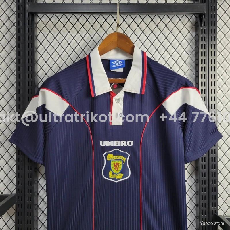 UltraTrikot-Retro S-c-o.t l.a-n.d 1996-98 Home Jersey