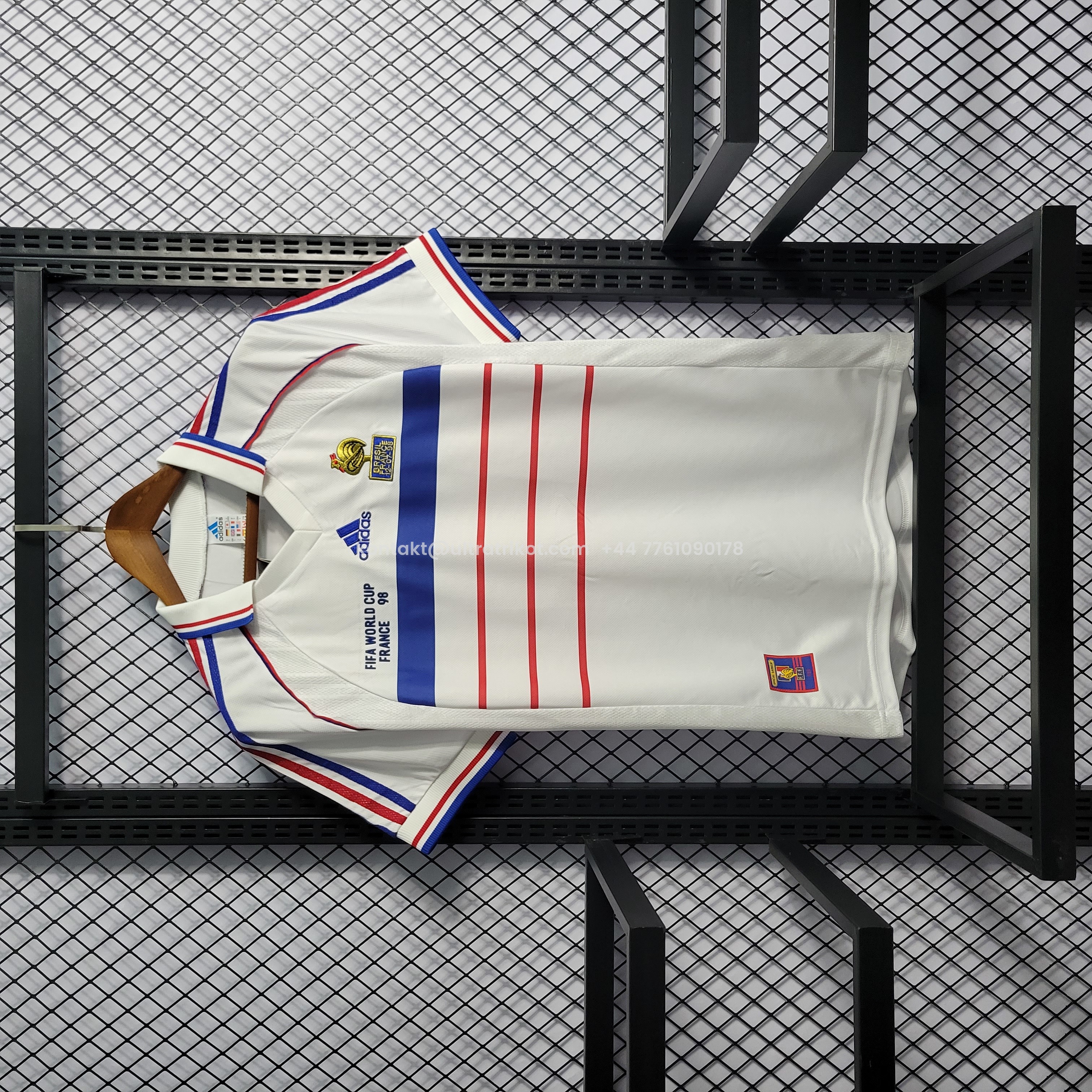 UltraTrikot-Retro France 1998 Away Stadium Jersey