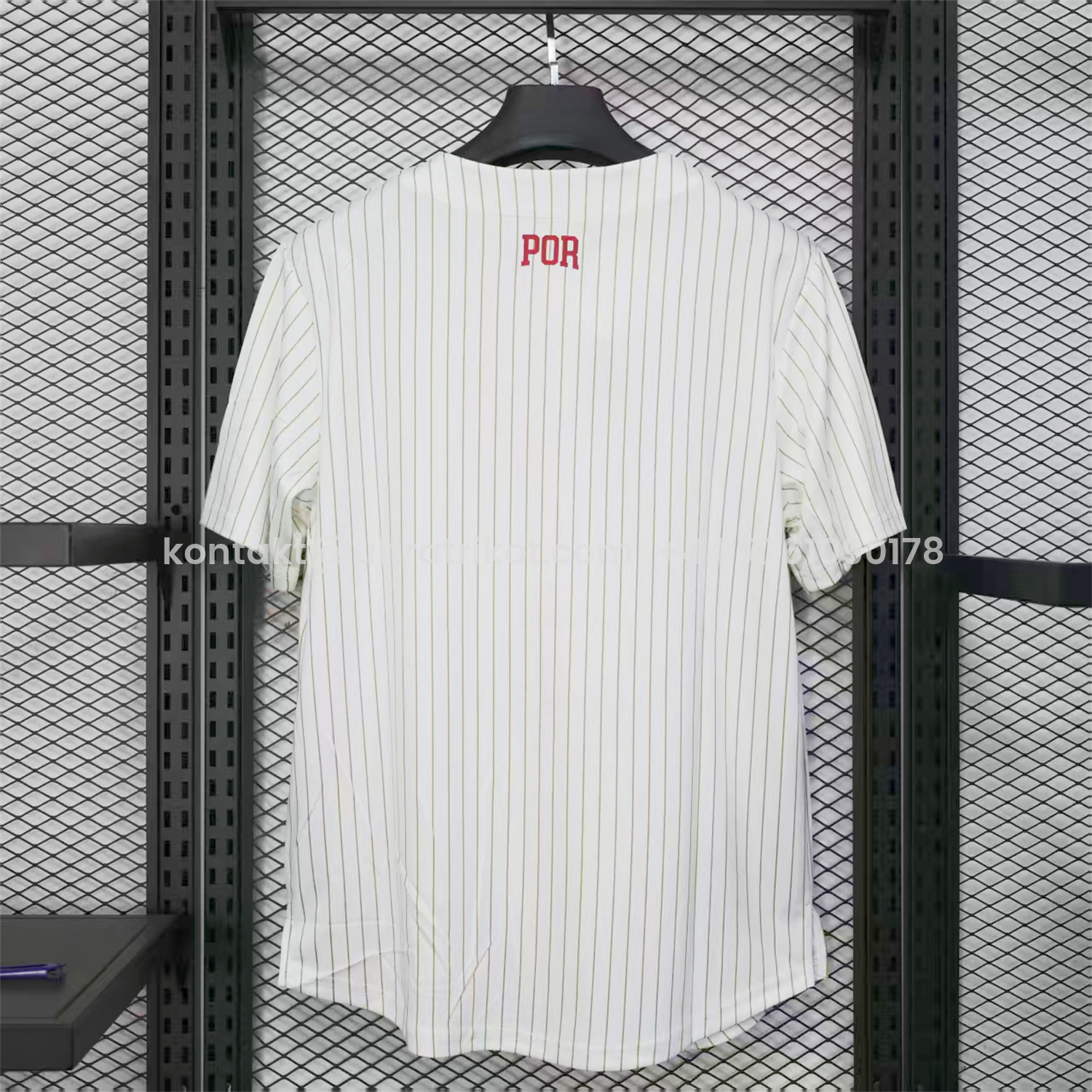 UltraTrikot-Portugal 2025-26 White Baseball Jersey