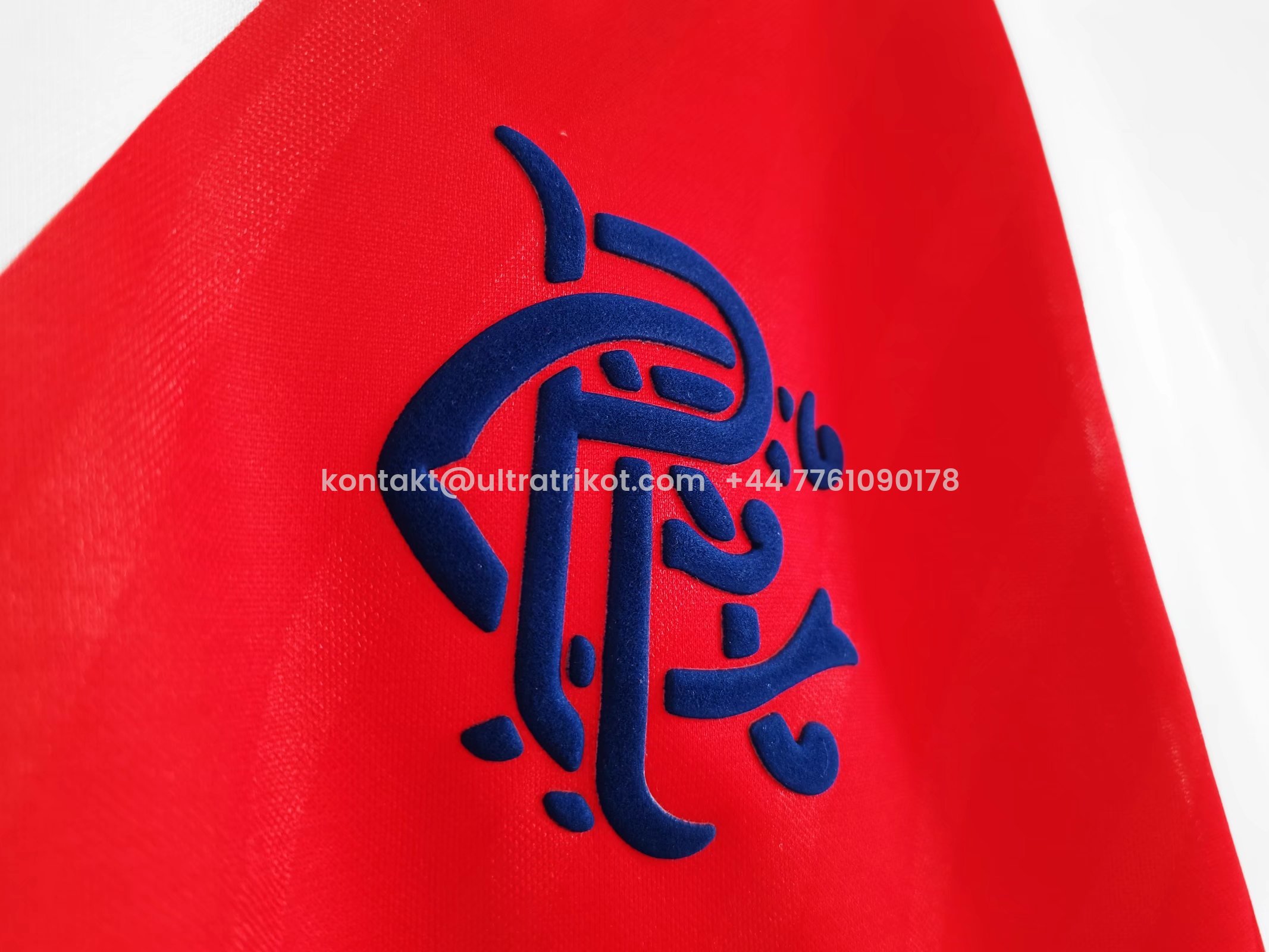 UltraTrikot-Retro Glasgow Rangers 1987-88 Away Stadium Jersey