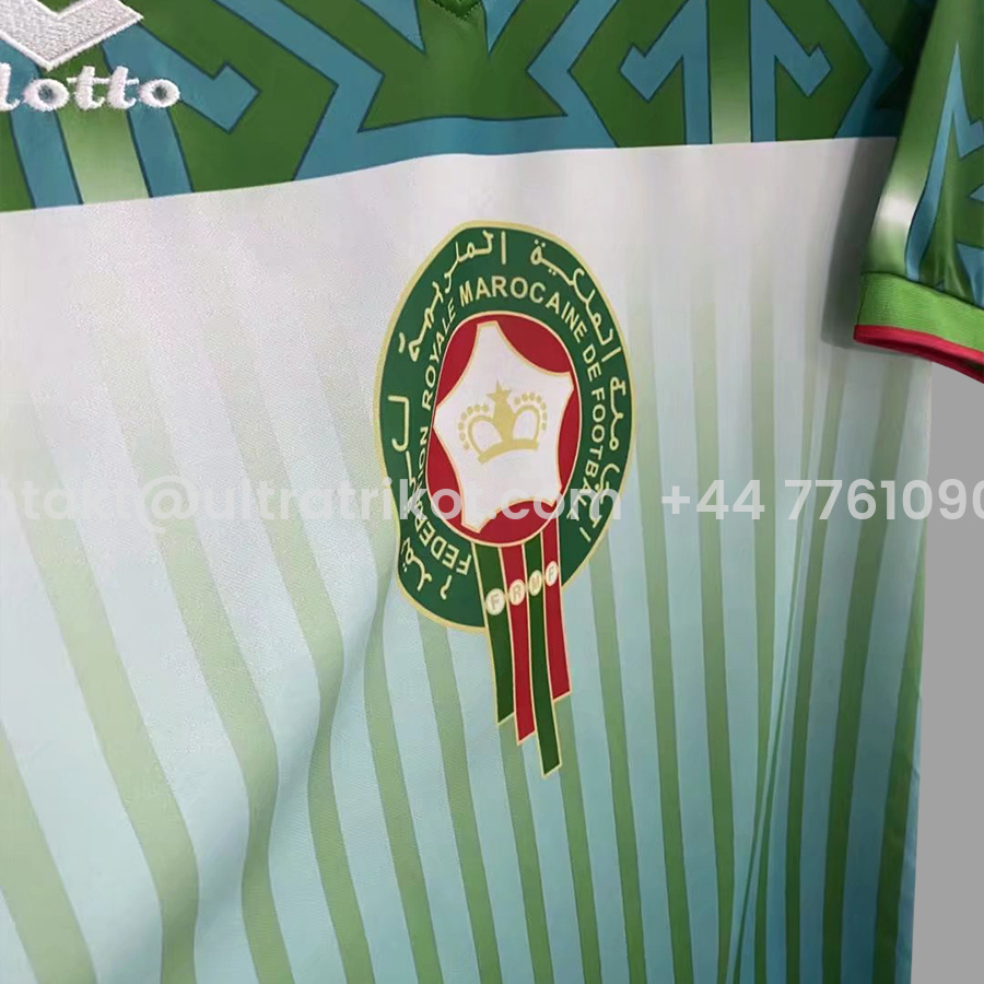 UltraTrikot-Retro Morocco 1994 Away Jersey