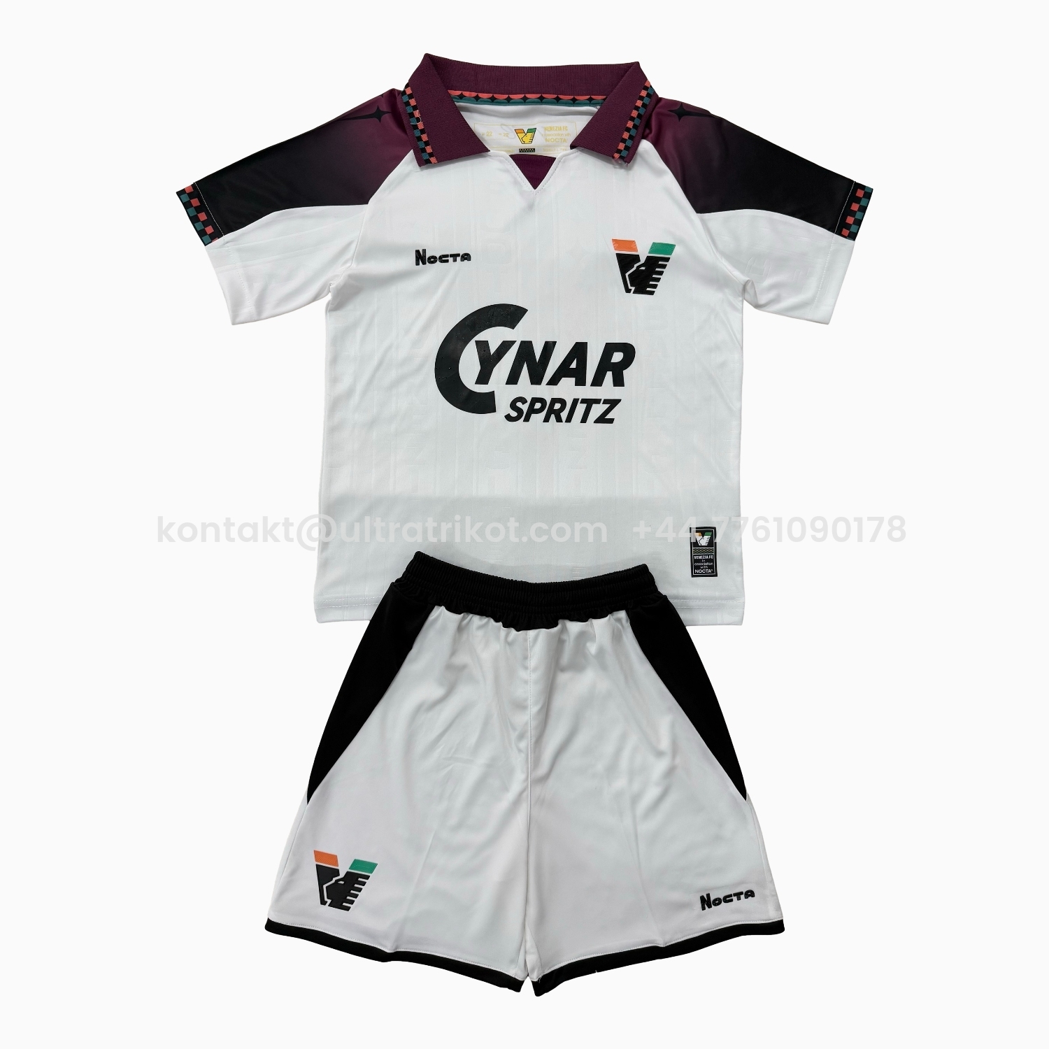 UltraTrikot-Venezia FC 25-26 Away Men's Adult Jersey Set - Fans Version