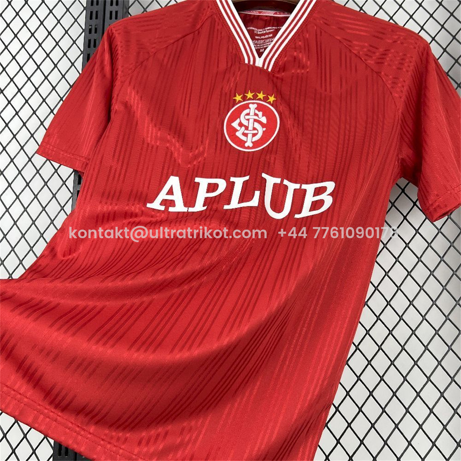 UltraTrikot-Retro SC Internacional 1997-98 Home Black Jersey