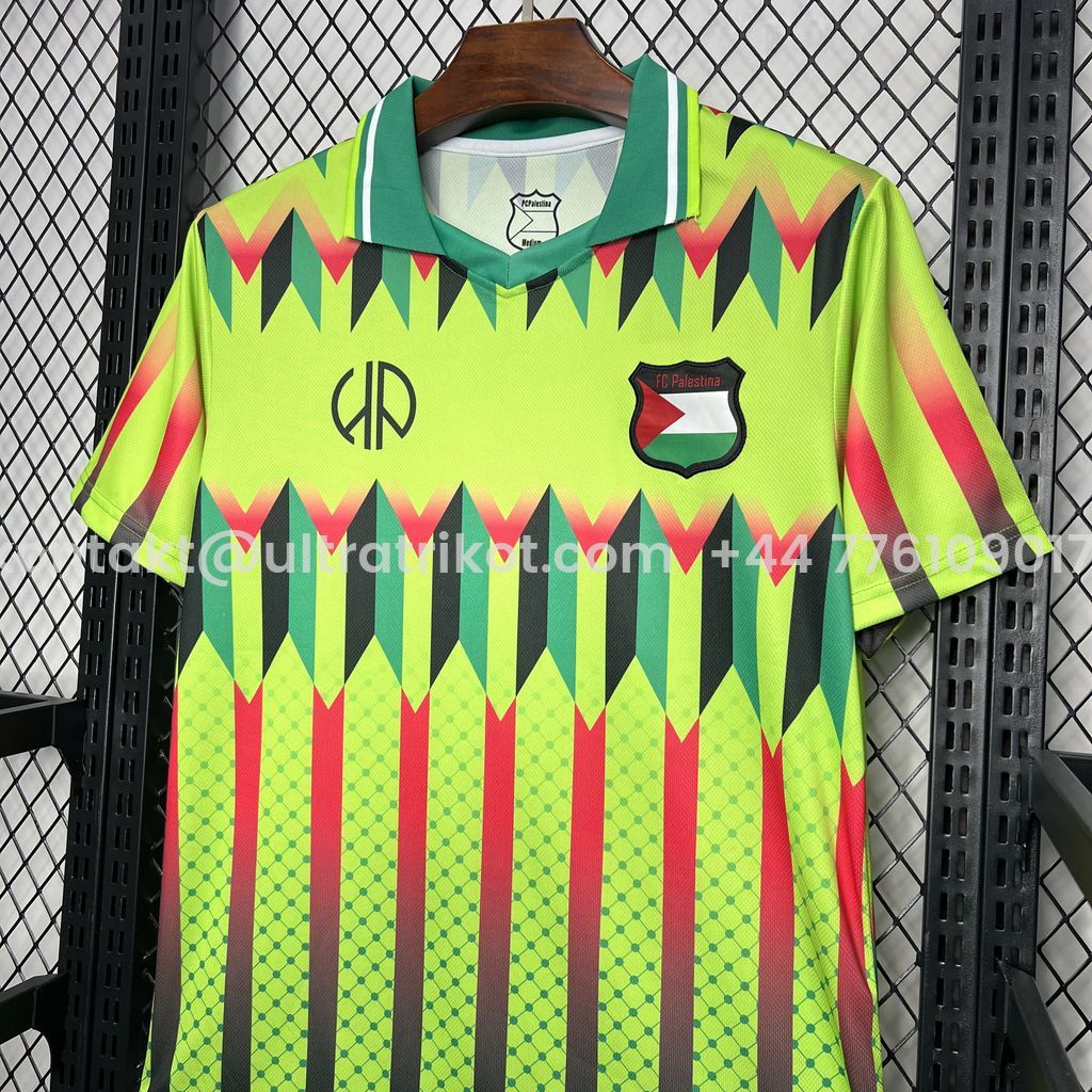 UltraTrikot-Retro Club Deportivo Palestino X Hypepeace Green Throwback Jersey