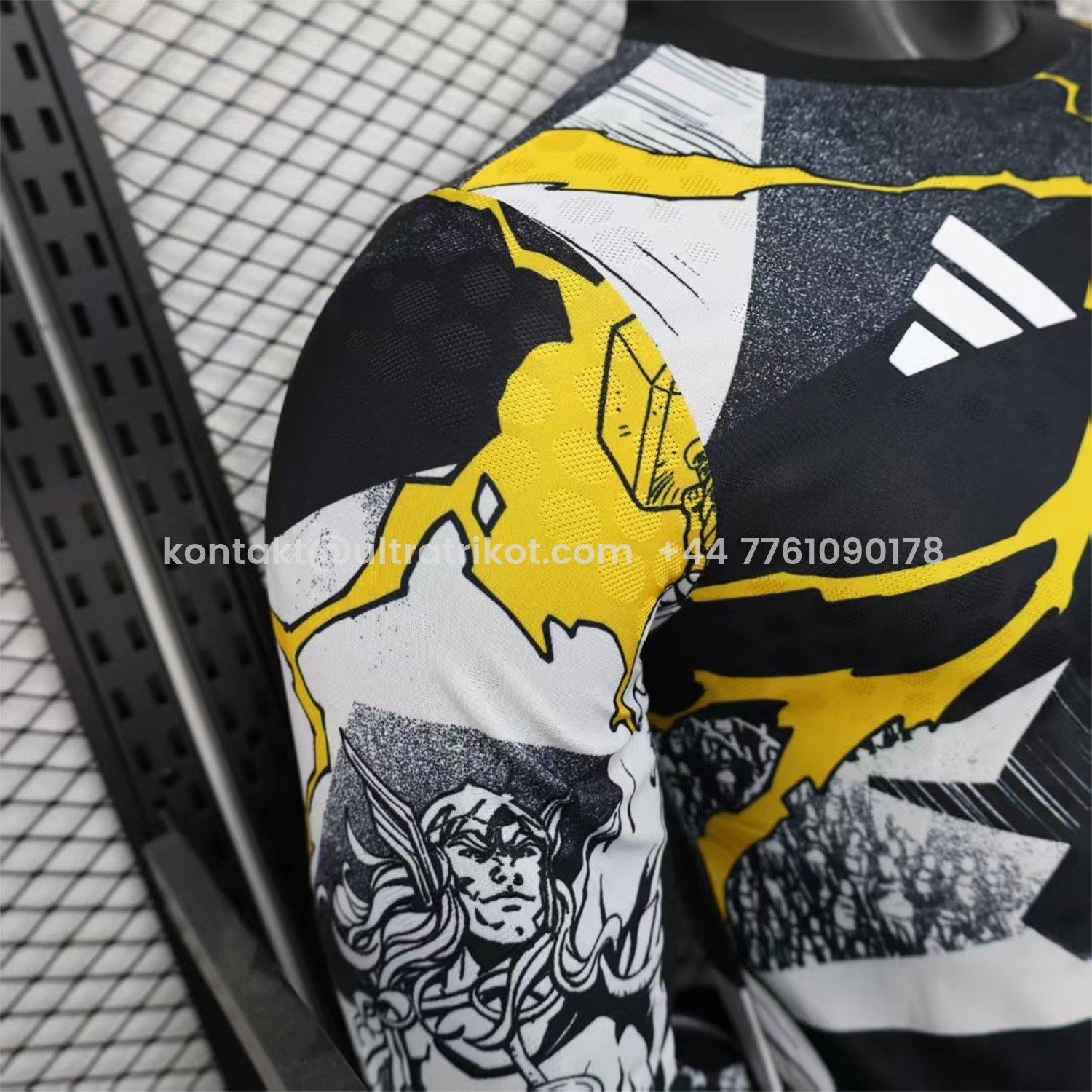 UltraTrikot-Real Madrid 25-26 Thunder Comics Pre-Match Special Long Sleeves Jersey - Player Version