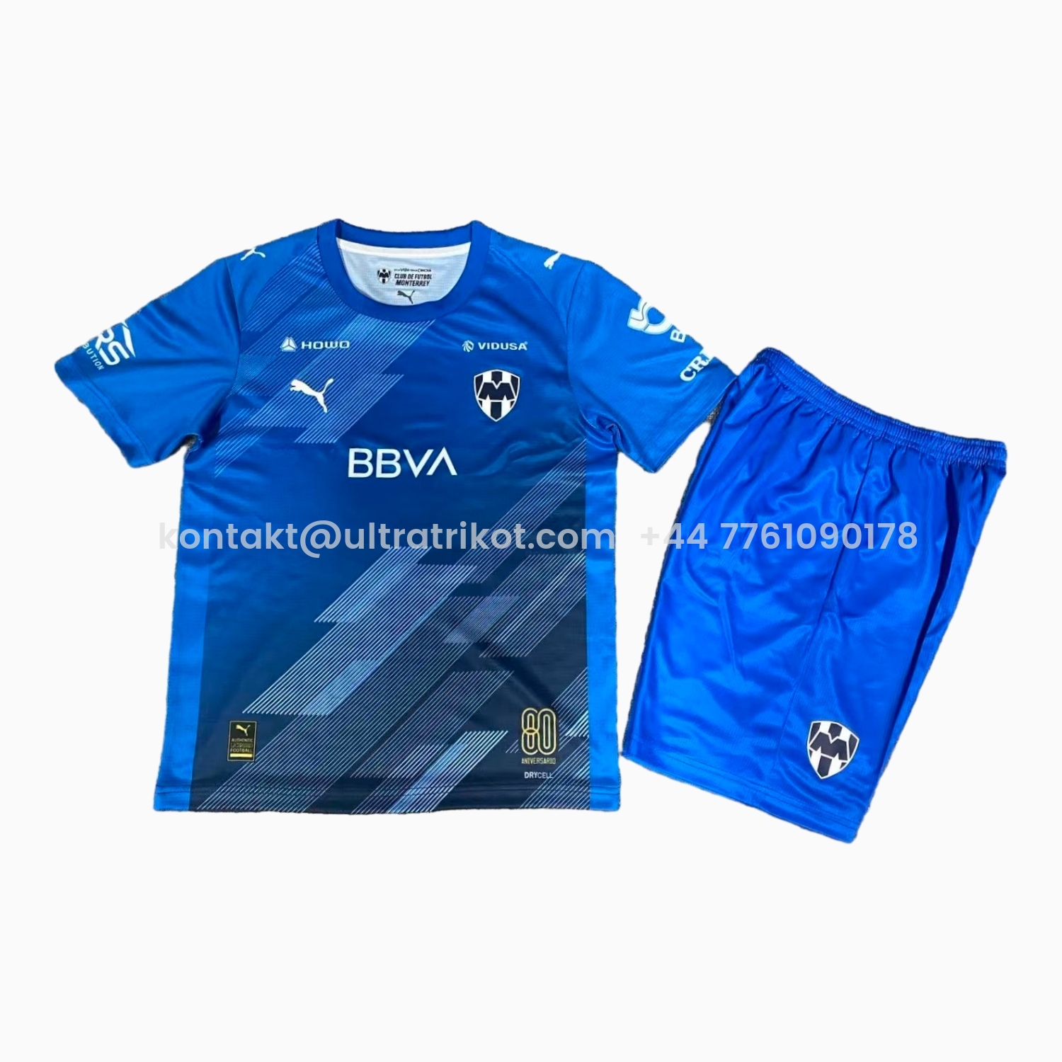 UltraTrikot-Rayados Monterrey 25-26 Third Blue Kids Kit