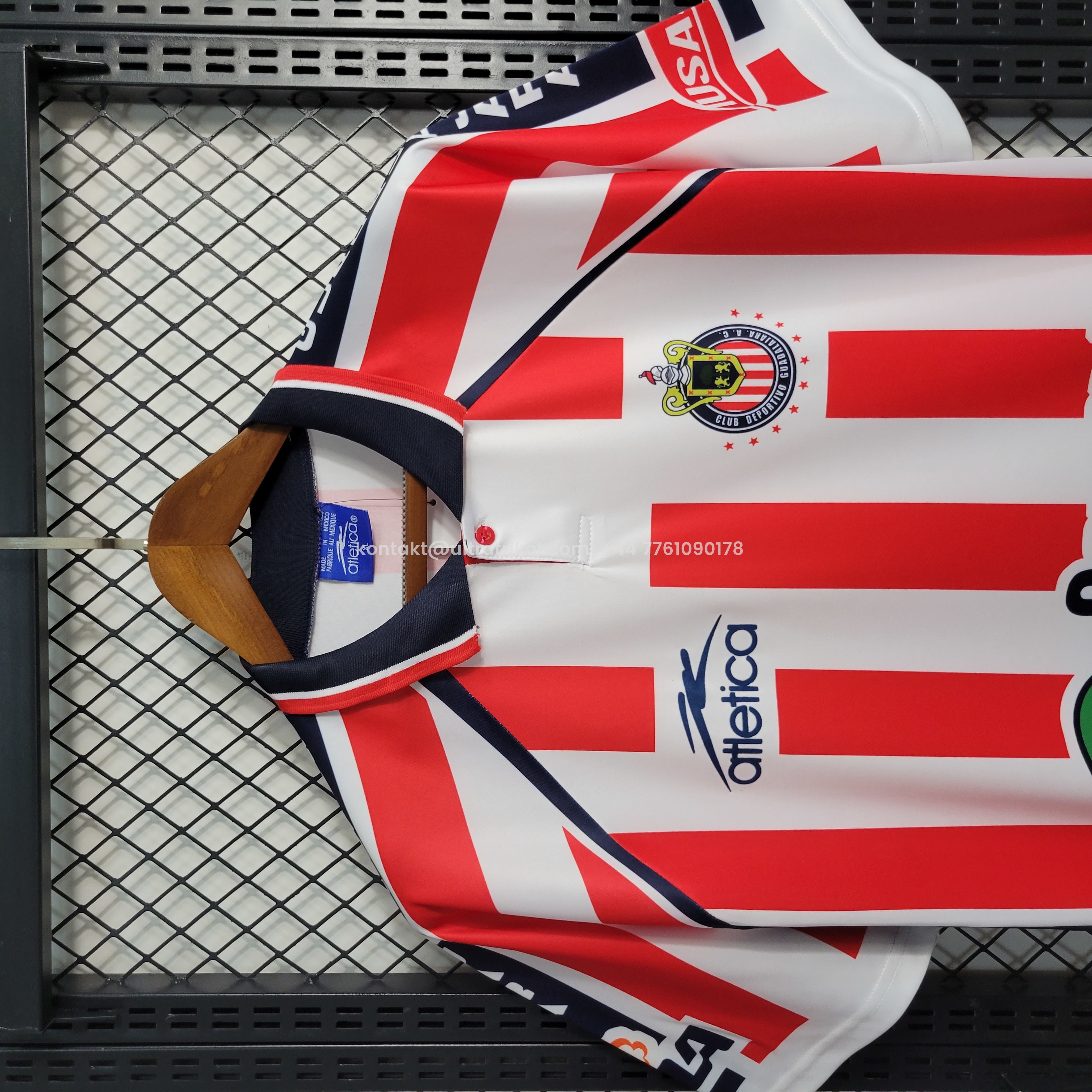 UltraTrikot-Retro Chivas de Guadalajara 02-03 Home Stadium Jersey
