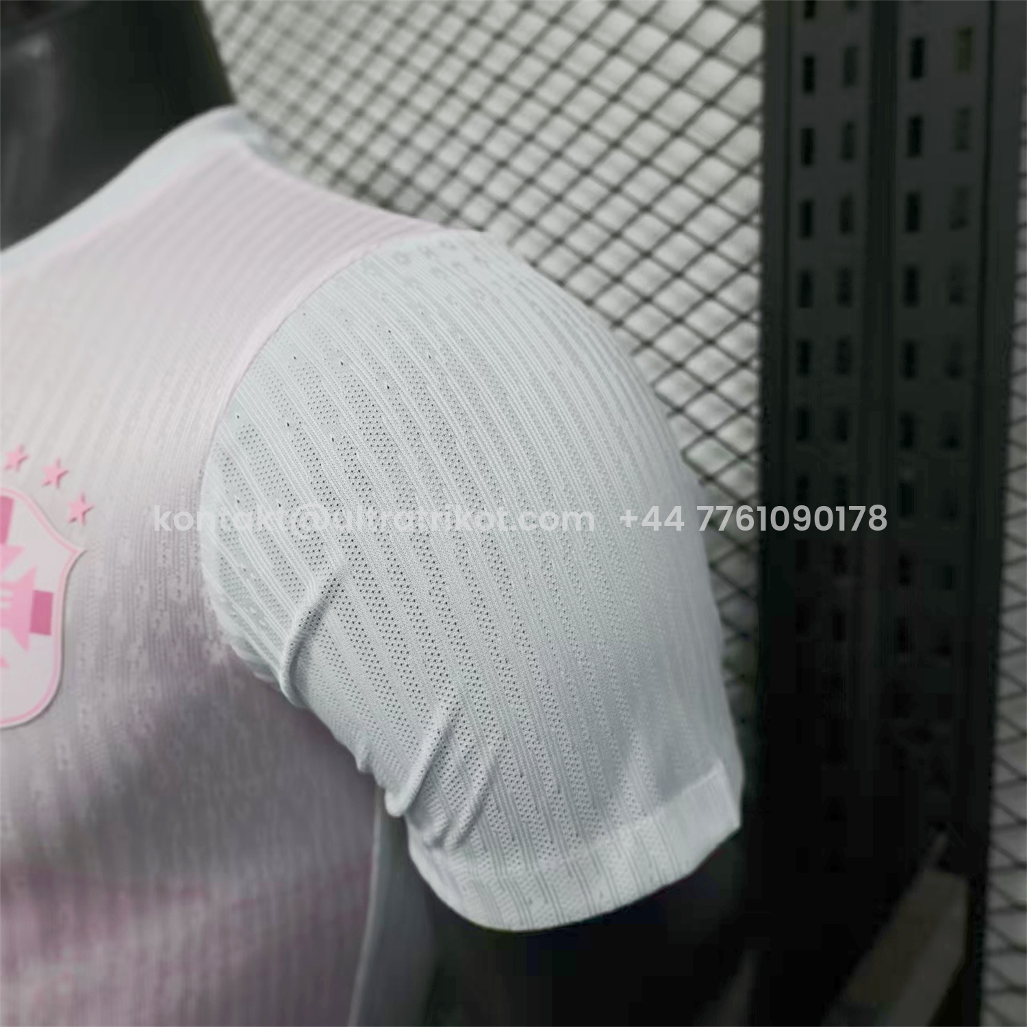 UltraTrikot-Brazil 25-26 Pink White Jesus Statue Special Jersey - Player Version