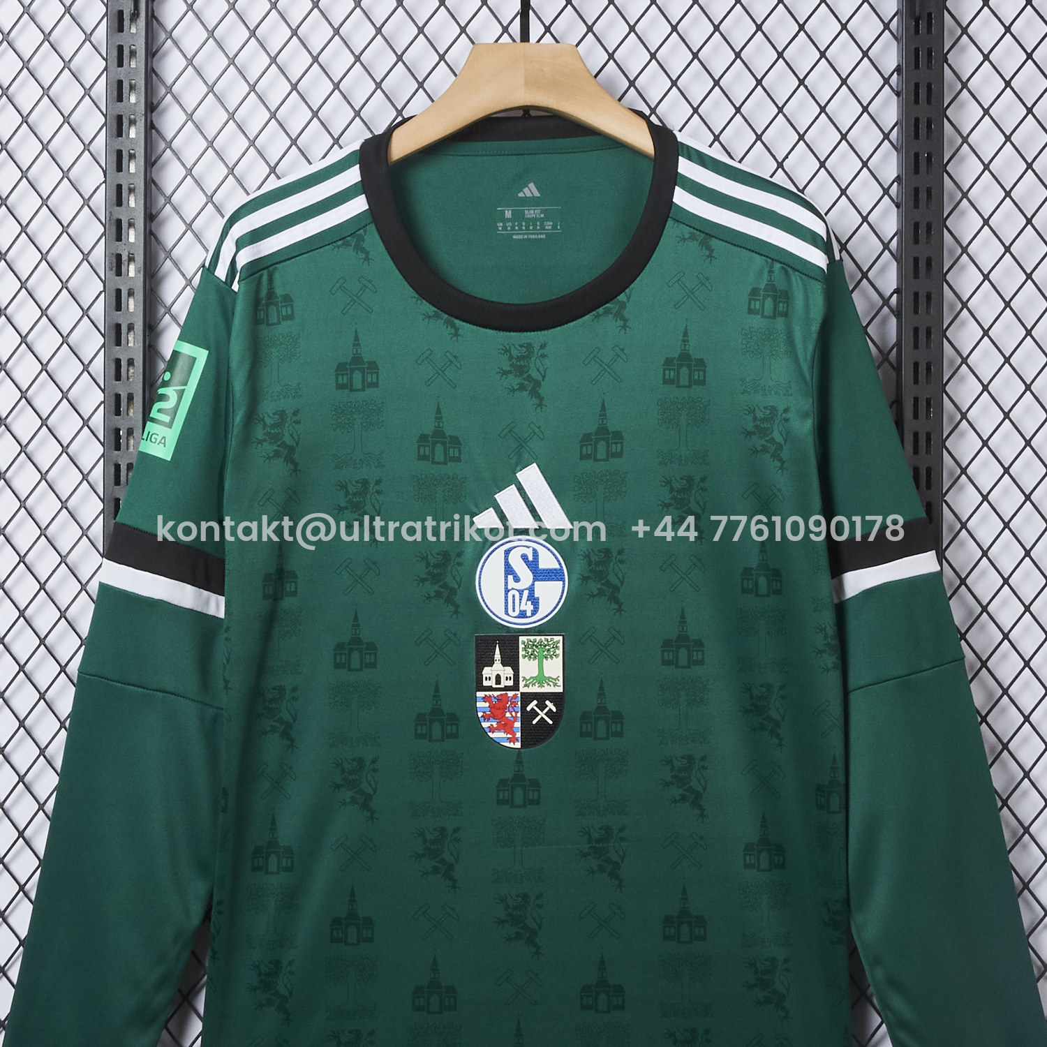 UltraTrikot-Schalke 04 25-26 150 Years of Gelsenkirchen Special Long Sleeves Jersey - Fans Version