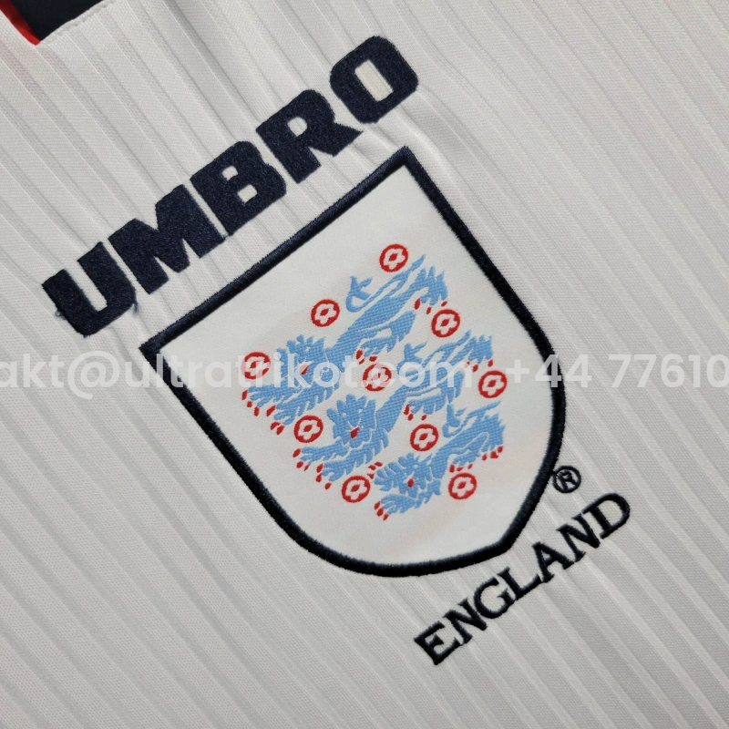 UltraTrikot-Retro England 1998 Home Stadium Jersey