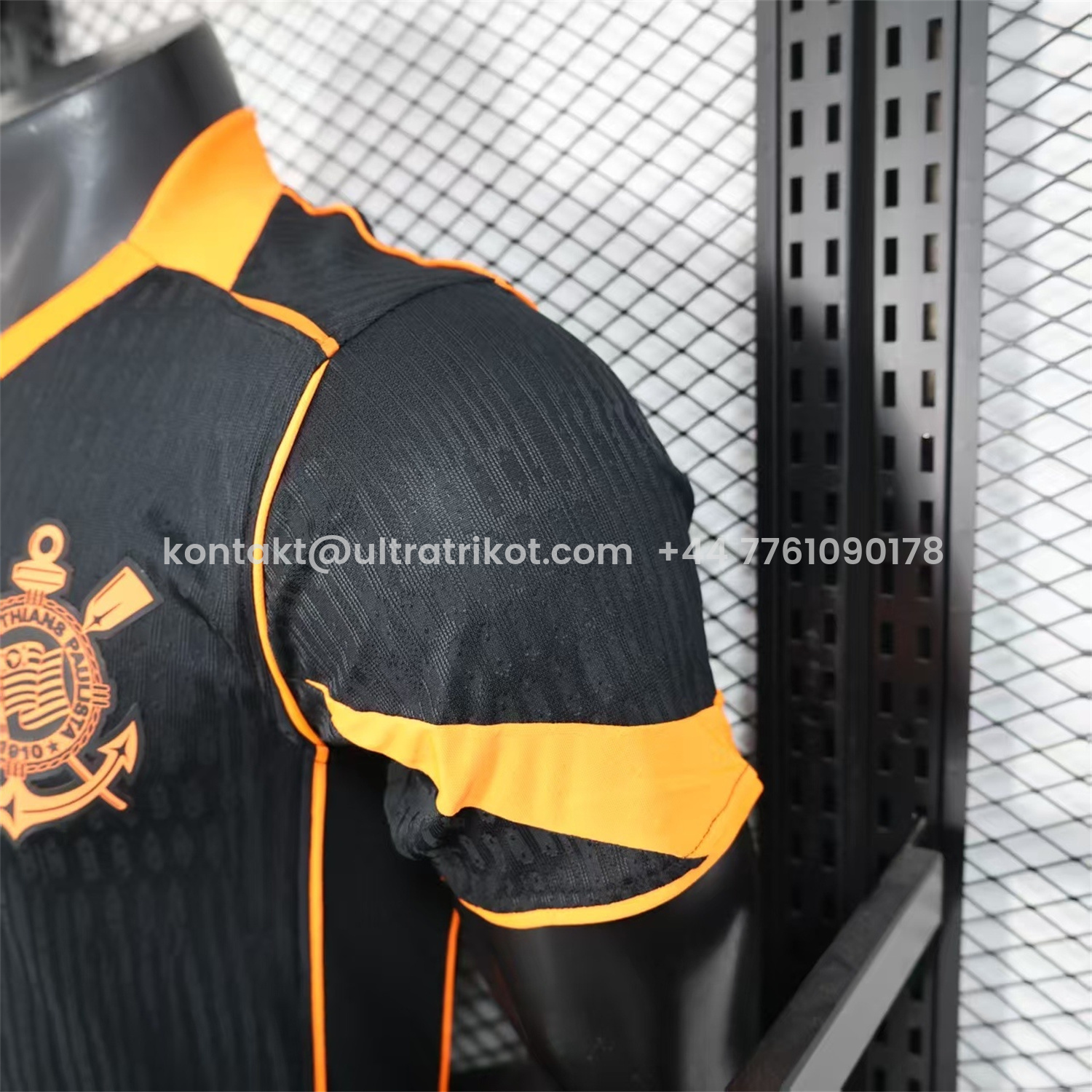 UltraTrikot-Corinthians 25-26 Third Black Jersey - Player Version