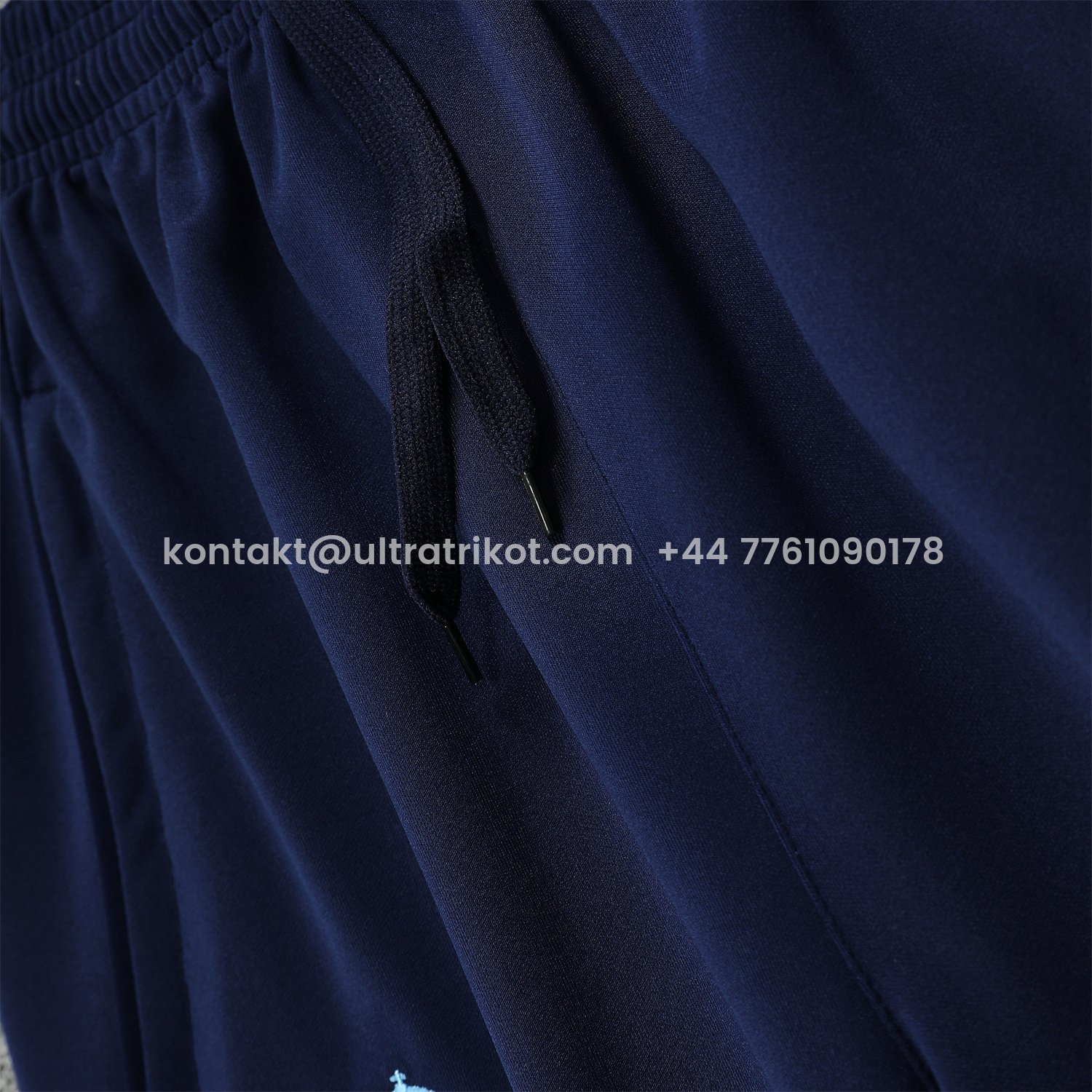 UltraTrikot-Real Madrid 25-26 Training Hoodie Set - Blue Hoodie and Deep Blue Pants