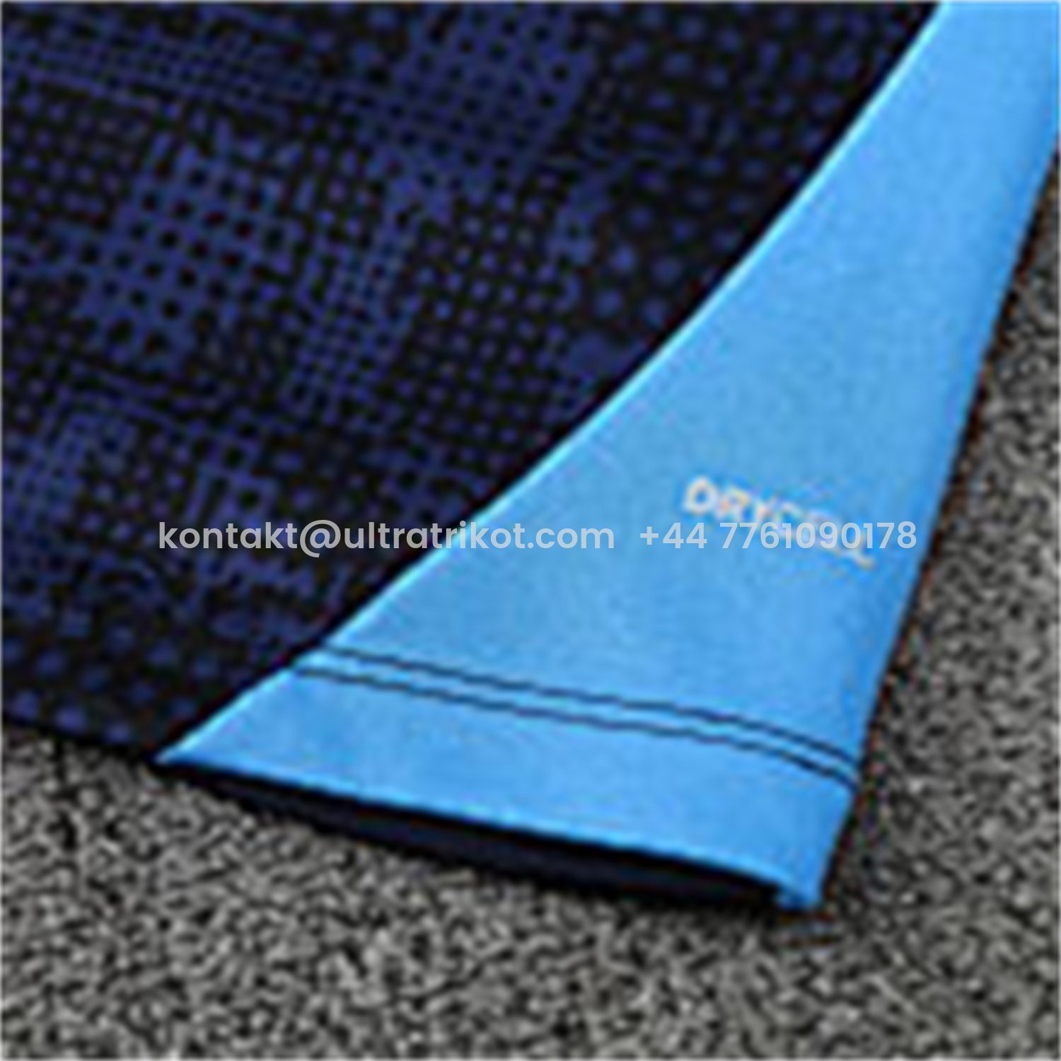 UltraTrikot-Marseille 25-26 Kids Long Sleeve Training Set - Royal Blue Top & Royal Blue Pants