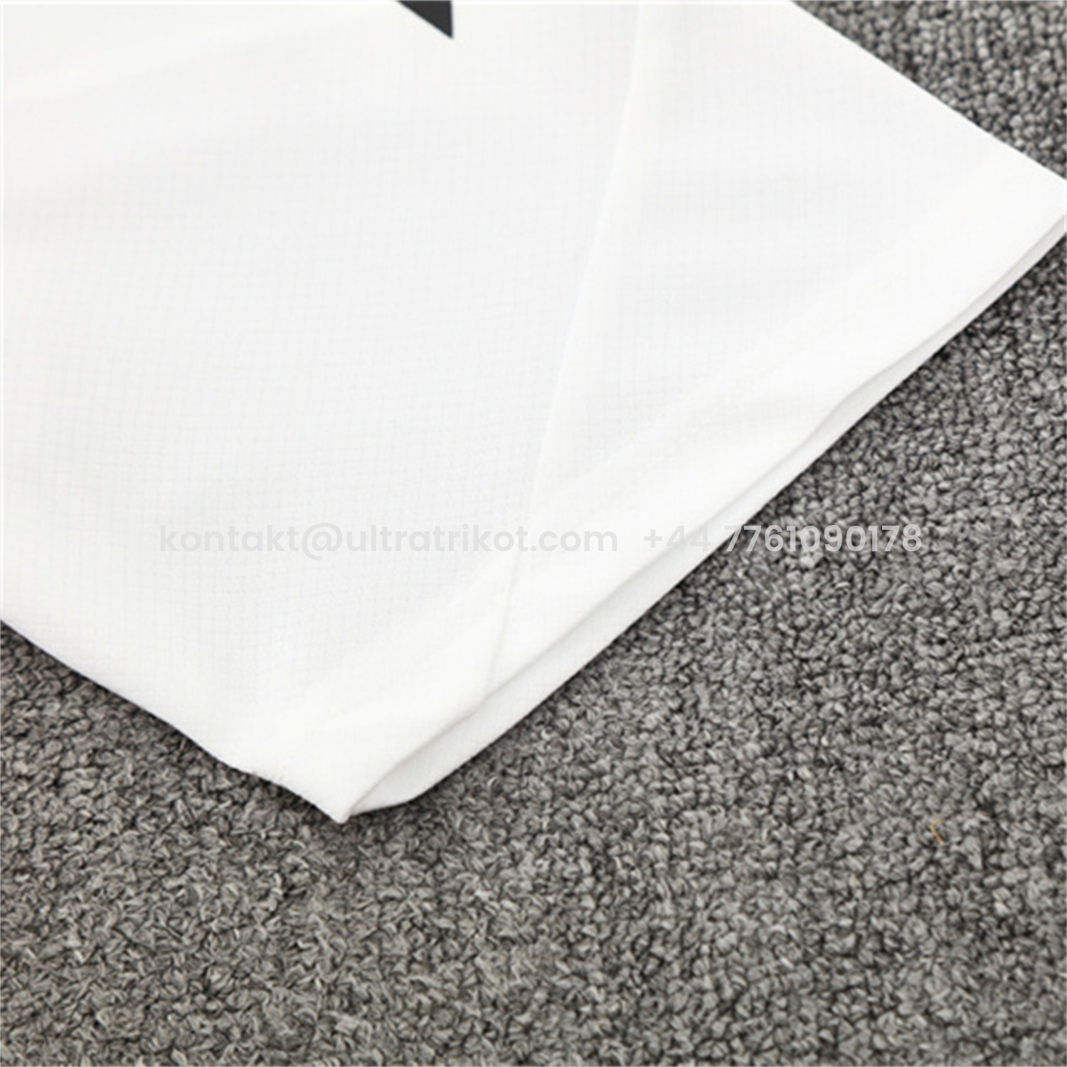 UltraTrikot-Manchester United 25-26 Kids Short-Sleeve Training Set - White Purple Top & Black Shorts