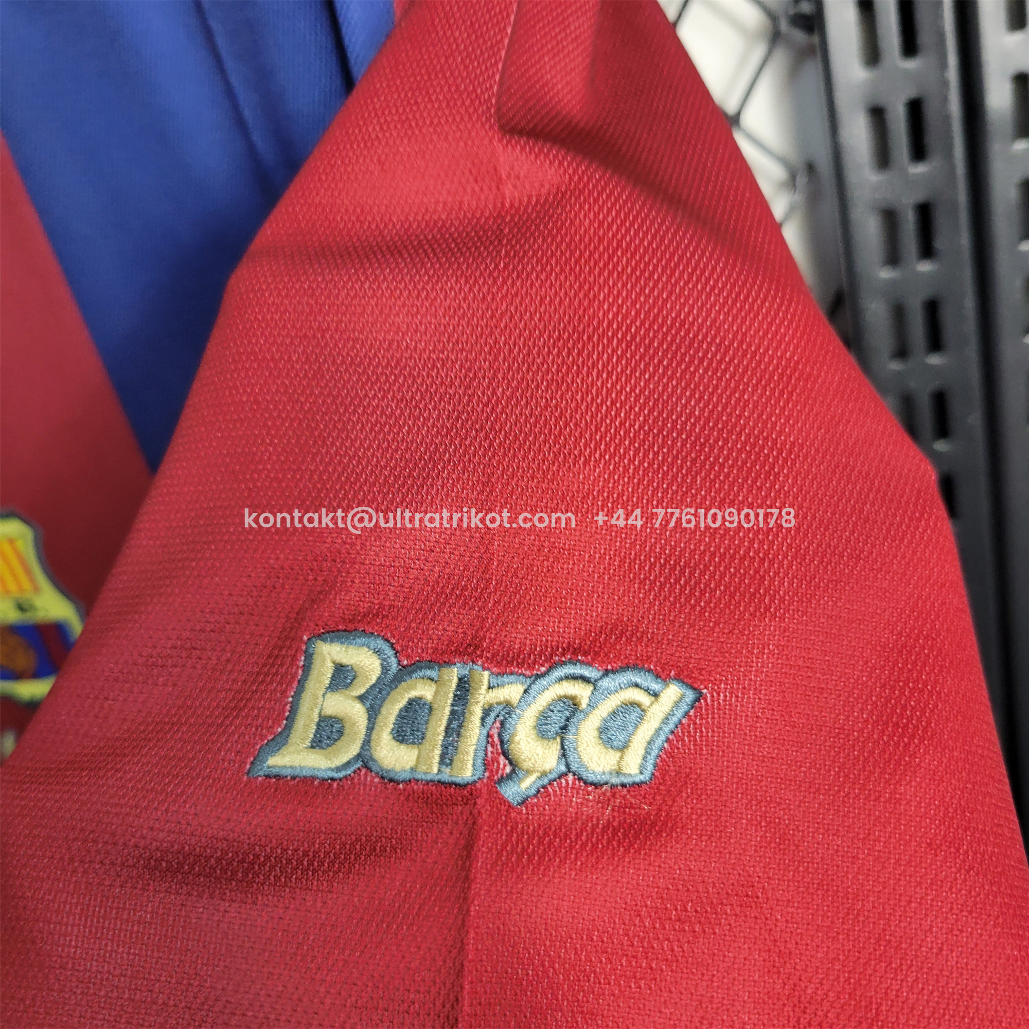 UltraTrikot-Retro Barcelona 98-99 Home Stadium Jersey