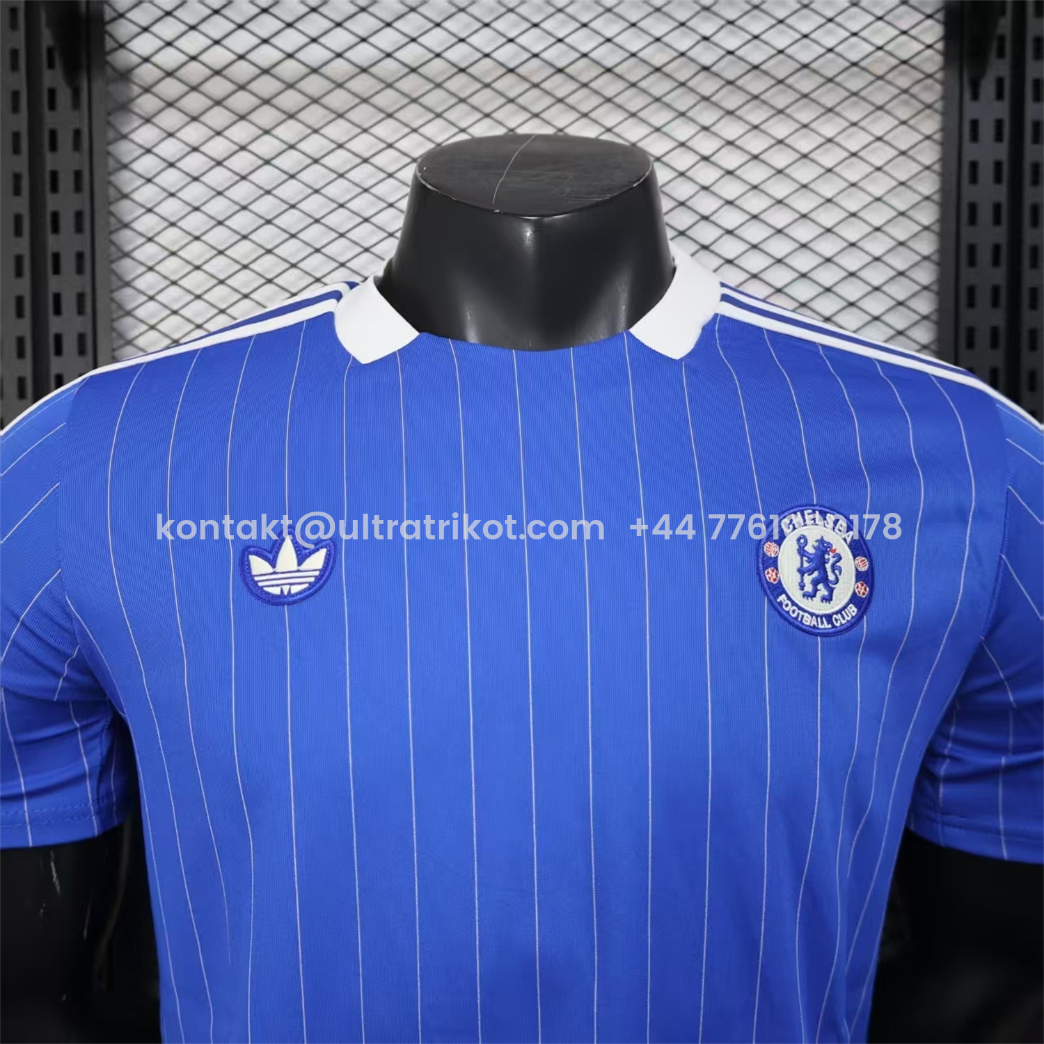 UltraTrikot-C.H.E.L.S.E.A 25-26 Icon Range Travel Special Edition Blue Jersey - Player Version
