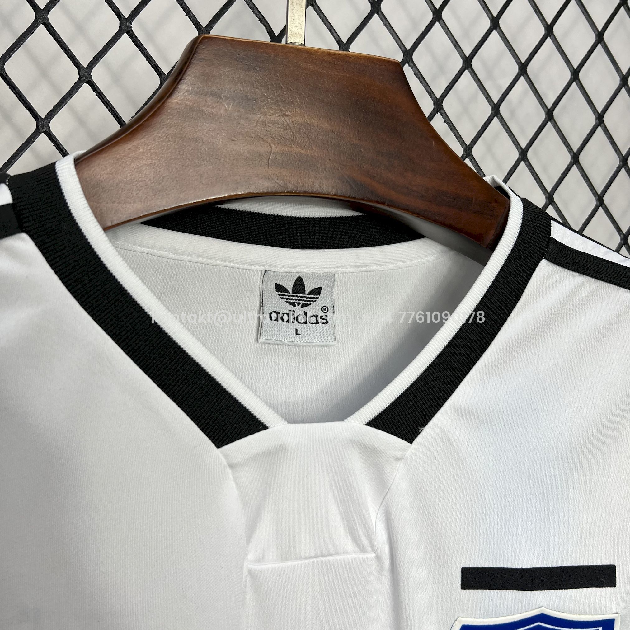 UltraTrikot-Retro Colo Colo 1991 Home Long Sleeve Jersey