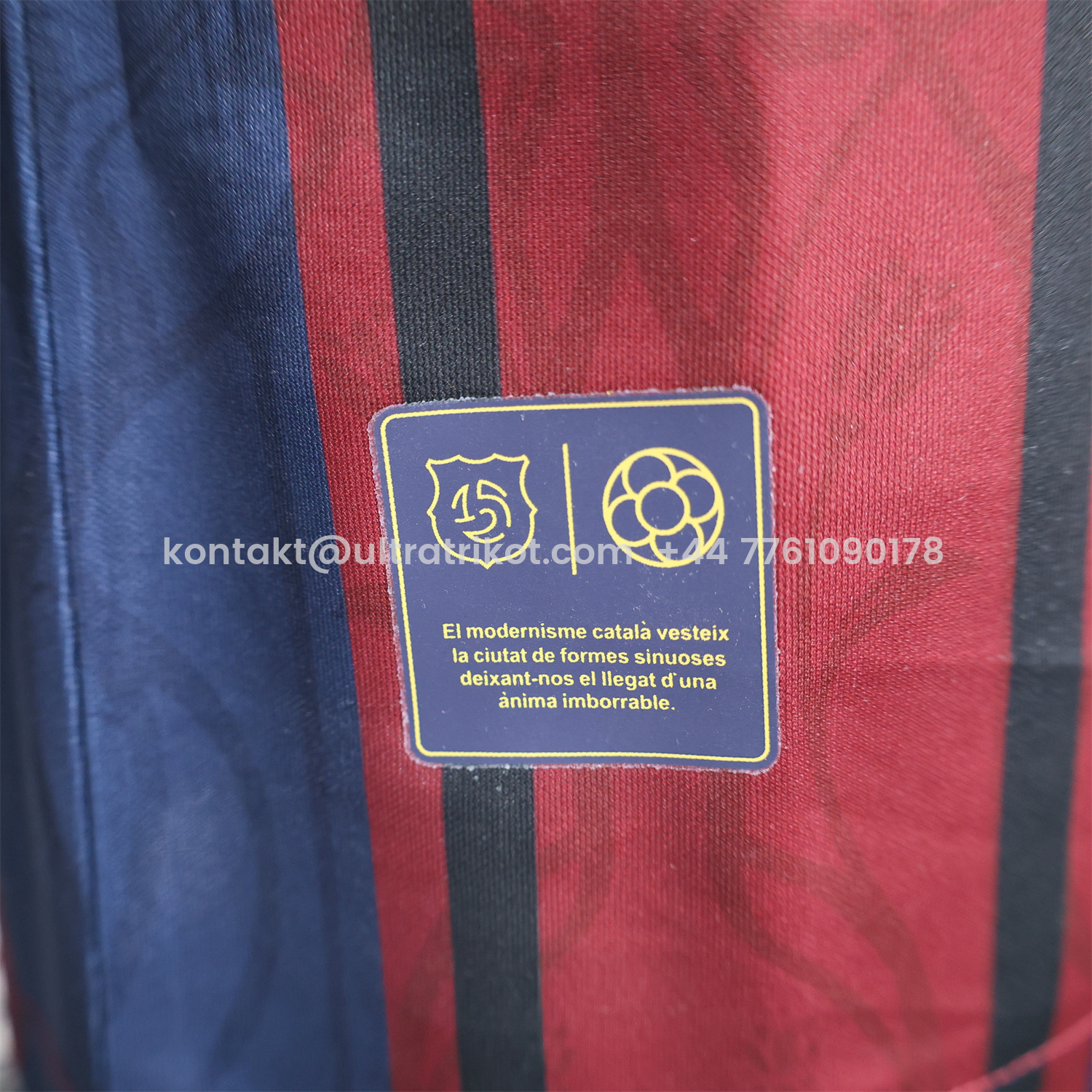 UltraTrikot-Barcelona 25-26 125th Anniversary Retro Style Jersey - Player Version