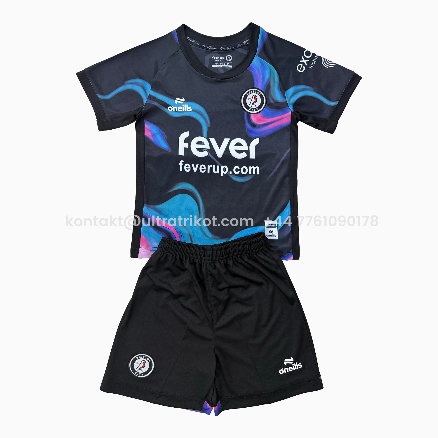 UltraTrikot-Bristol City 25-26 Third Fantasy Colors Men's Adult Jersey Set - Fans Version