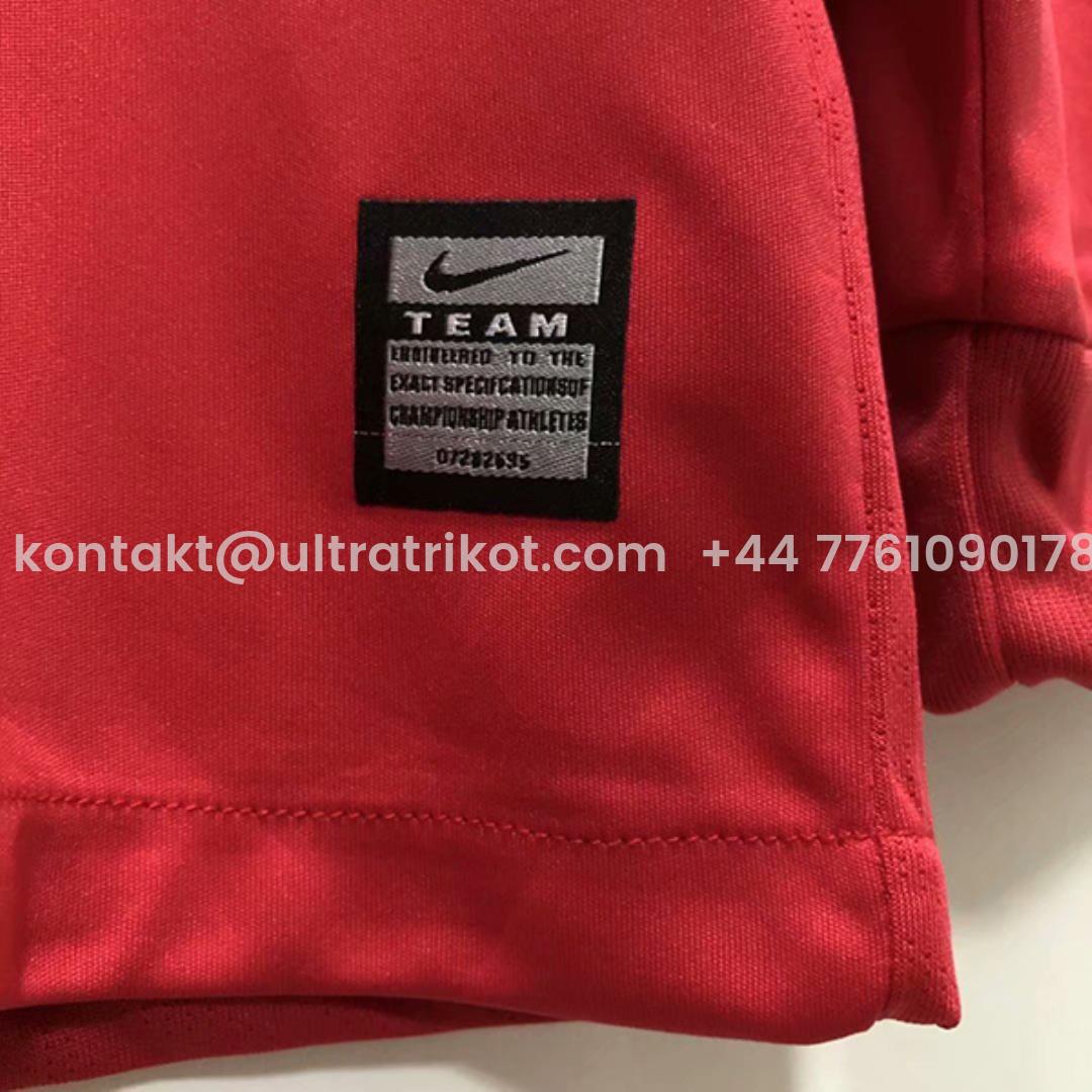 UltraTrikot-Retro Manchester United 09-10 Home Long Sleeve Jersey