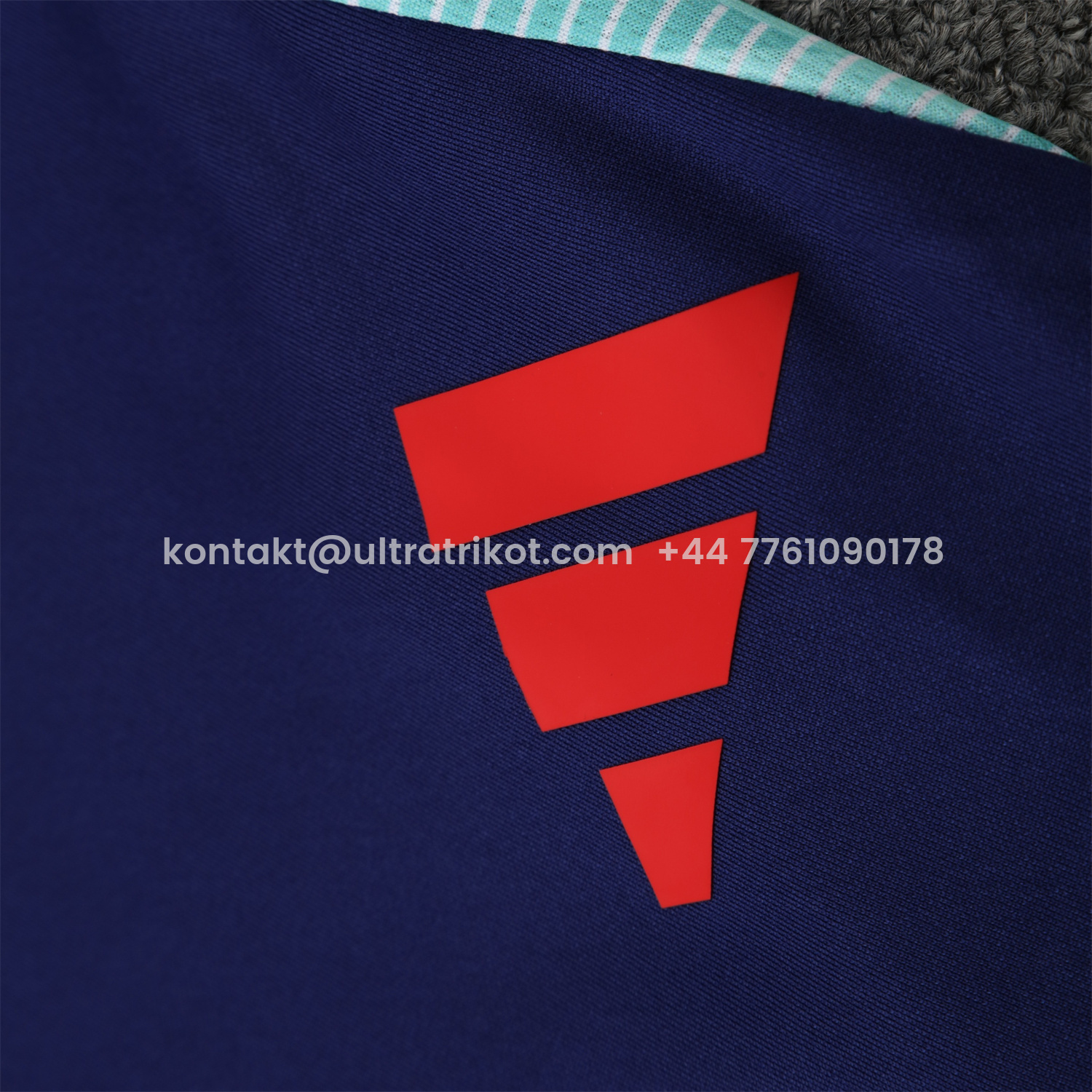 UltraTrikot-Flamengo 25-26 Long Sleeve Training Set - Light Blue Top & Deep Blue Pants