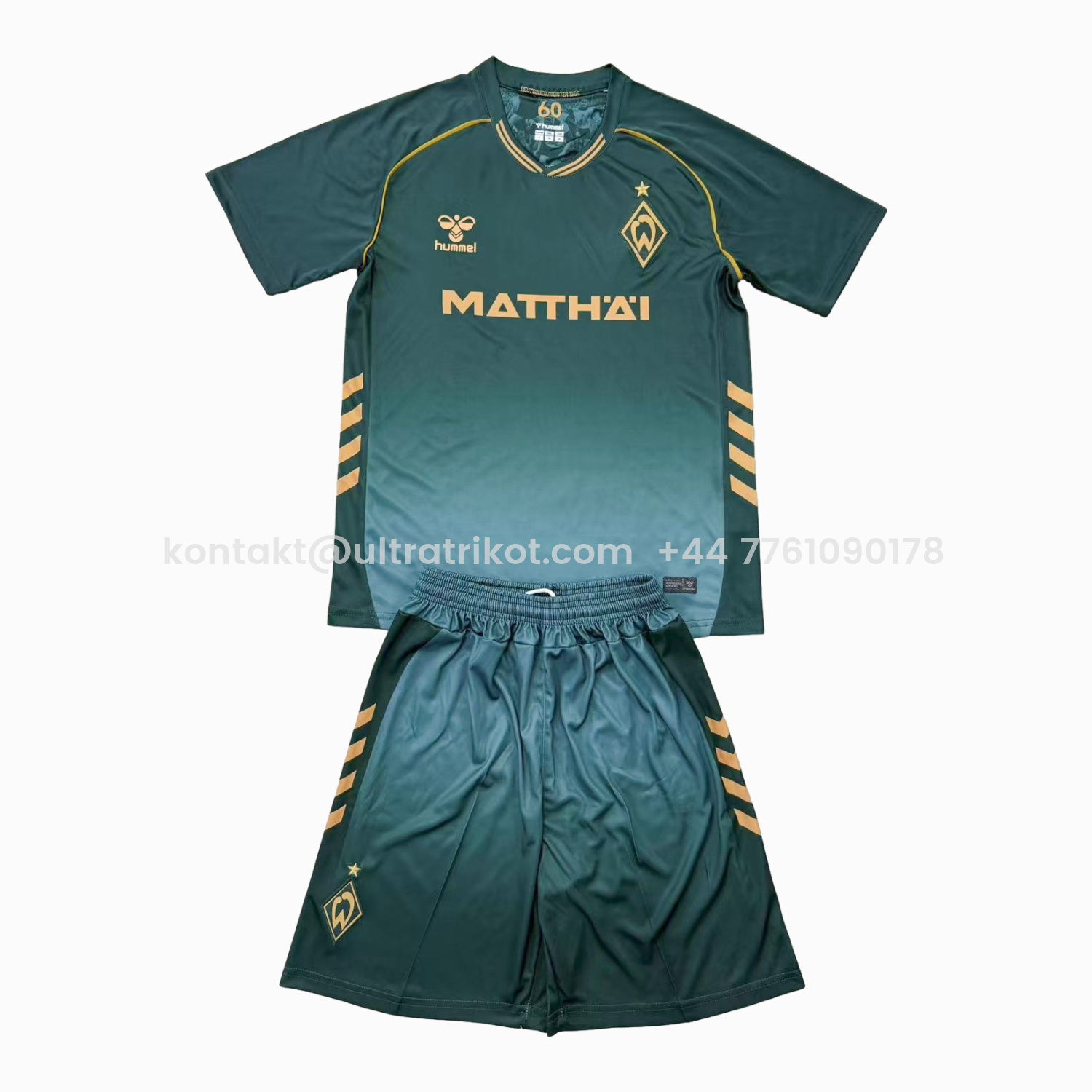 UltraTrikot-Werder Bremen 25-26 Third Men's Adult Jersey Set - Fans Version