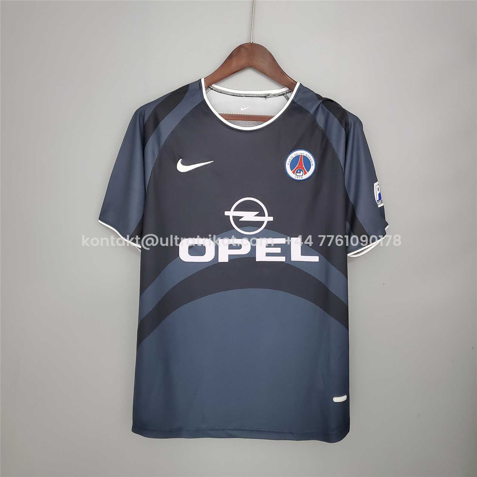 UltraTrikot-Retro Paris Saint-Germain PSG 2001-02 Third Jersey