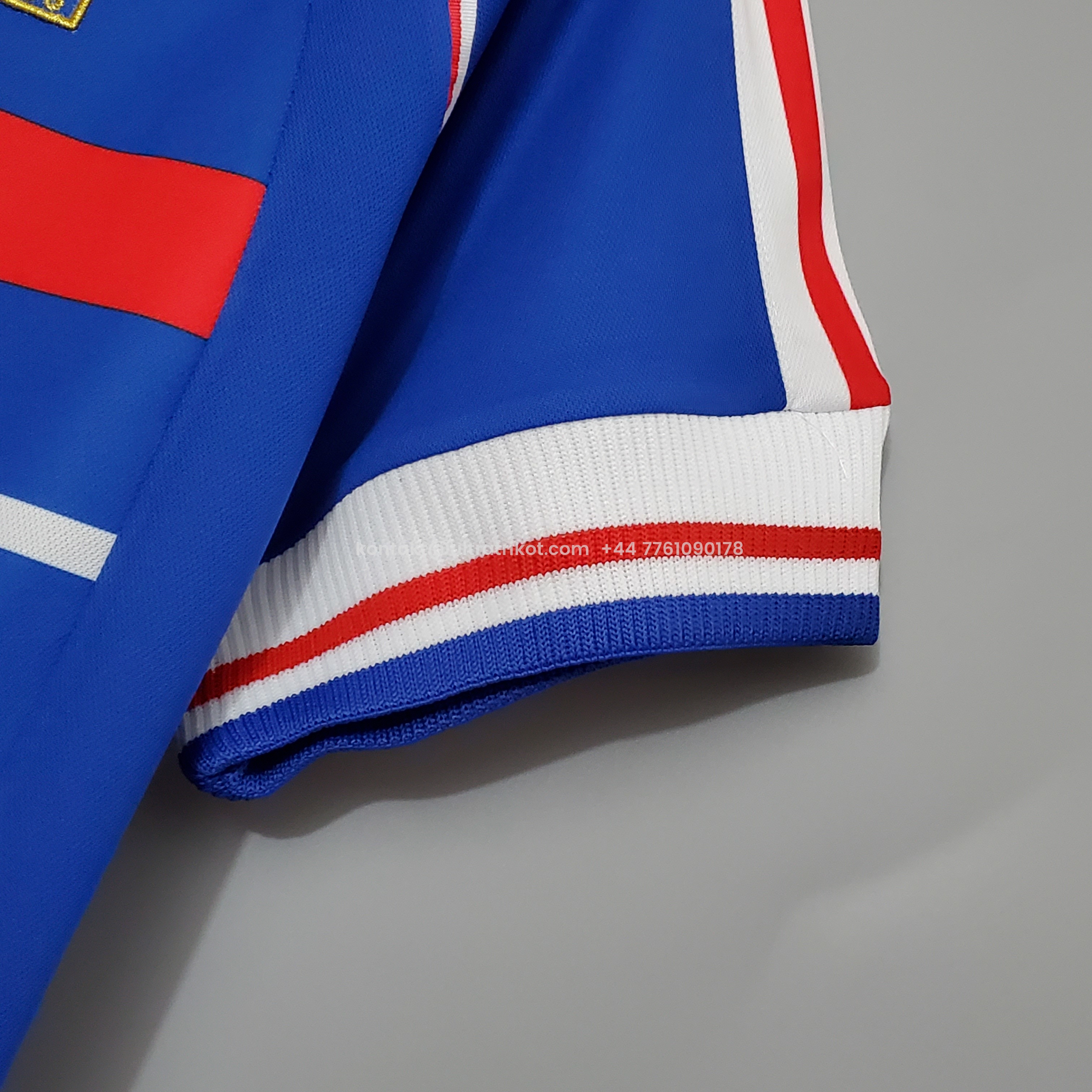 UltraTrikot-France Retro 1998 Home Jersey