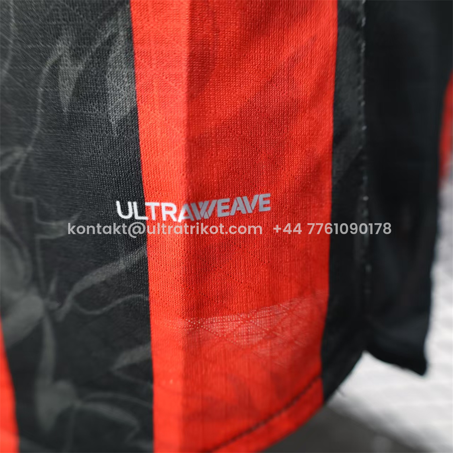 UltraTrikot-AC Milan 25-26 Home Long Sleeves Jersey - Player Version