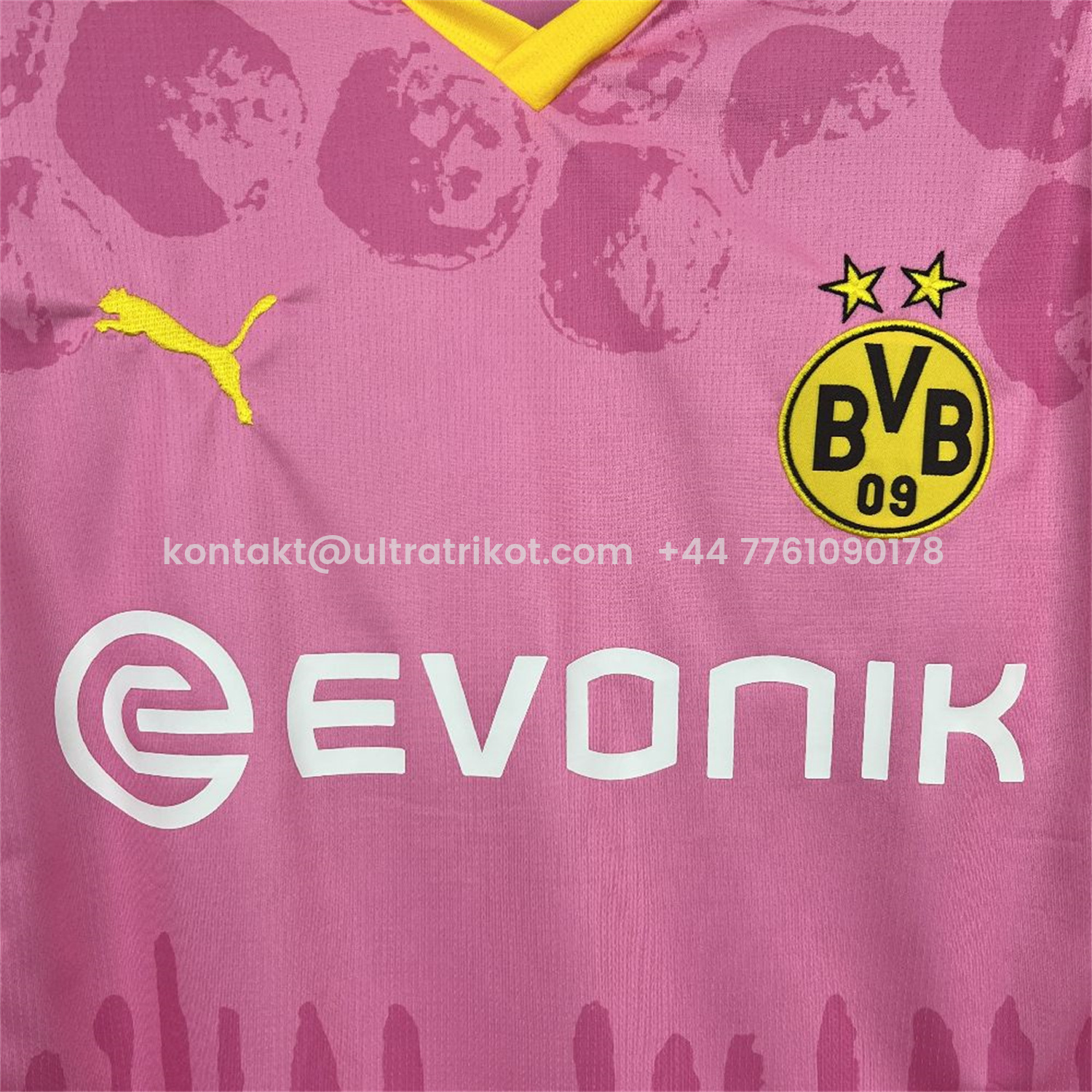 UltraTrikot-Dortmund 25-26 Club World Cup Pink Goalkeeper Jersey - Fans Version