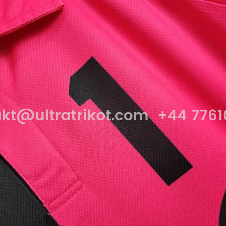 UltraTrikot-Retro Mexico 1998 World Cup Goalkeeper Pink Black Jersey