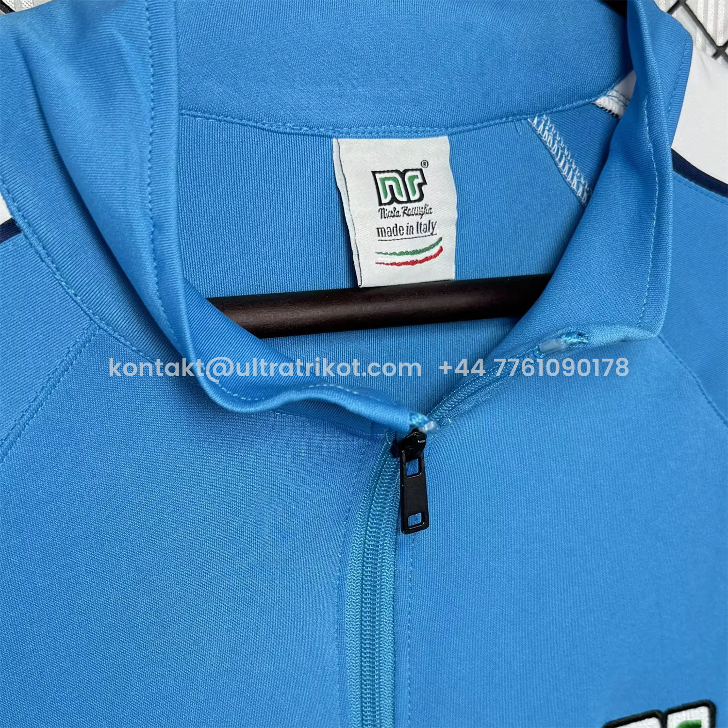 UltraTrikot-Retro Napoli 1988-89 Blue Windbreaker